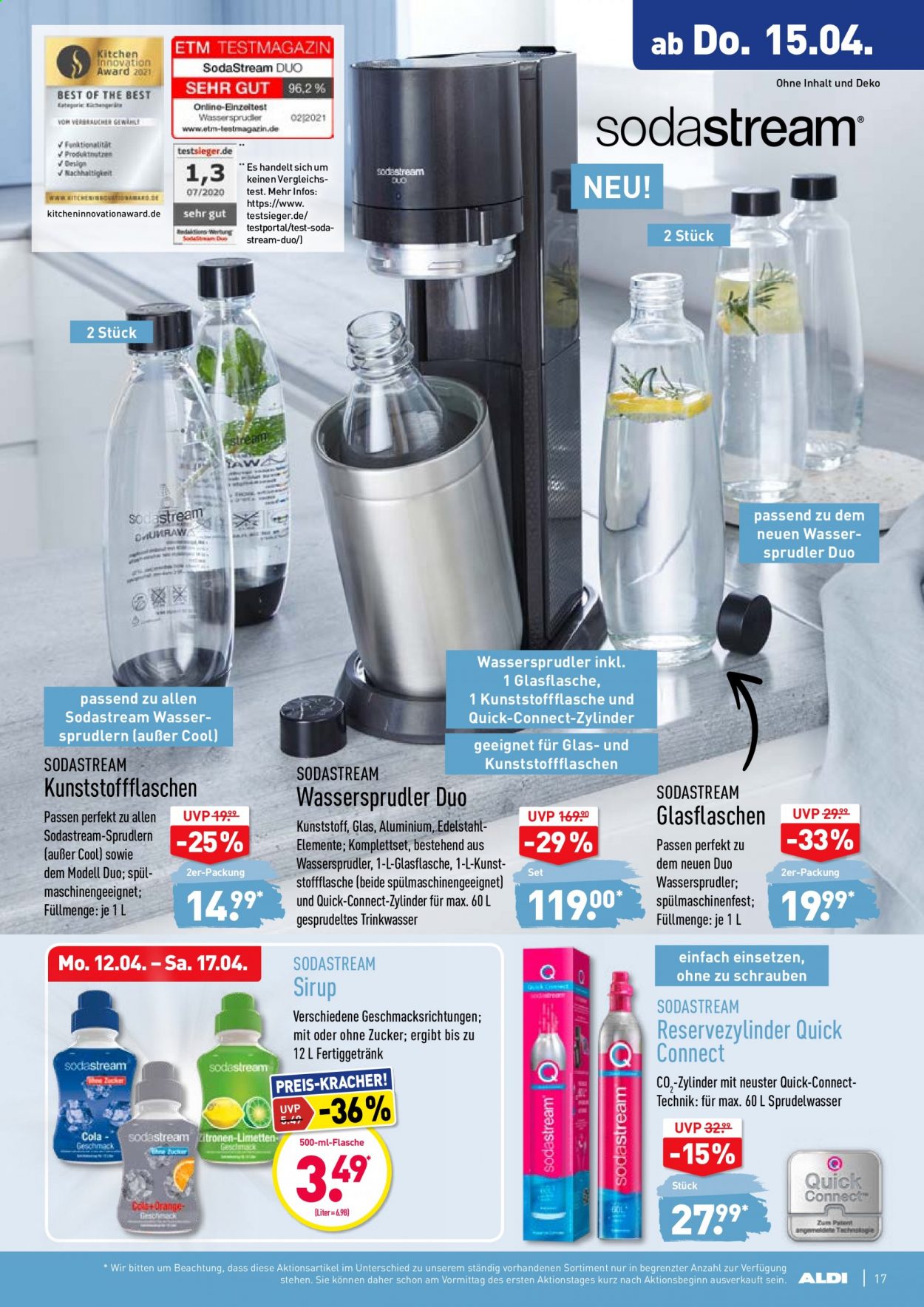 ALDI Nord Prospekte  - 12.04.2021 - 17.04.2021. Seite 17