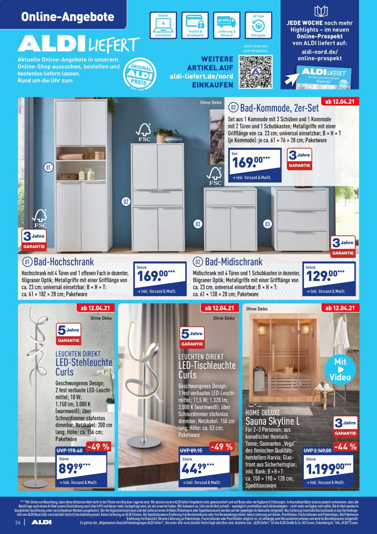ALDI Nord Prospekte  - 12.04.2021 - 17.04.2021. Seite 26