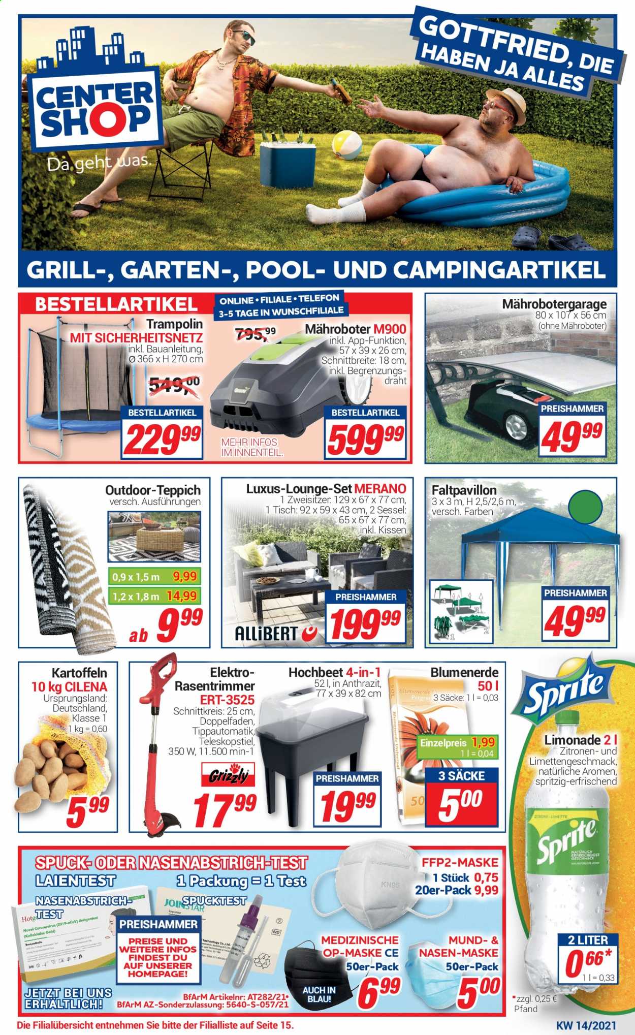 CENTERSHOP Prospekte  - 6.04.2021 - 10.04.2021. Seite 1