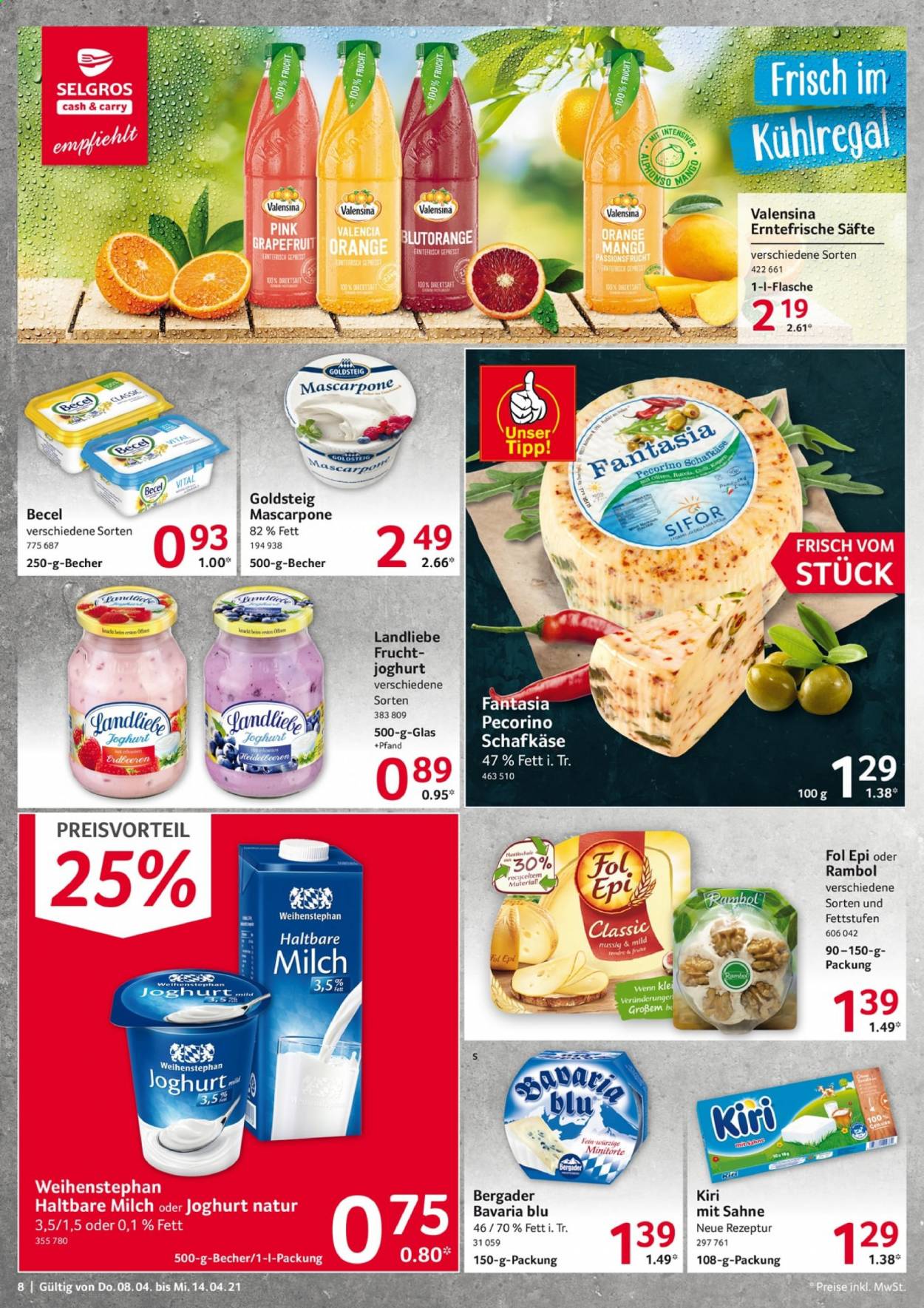 Selgros Prospekte  - 8.04.2021 - 14.04.2021. Seite 8