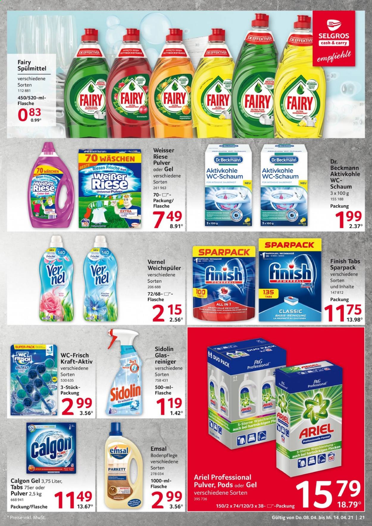 Selgros Prospekte  - 8.04.2021 - 14.04.2021. Seite 21