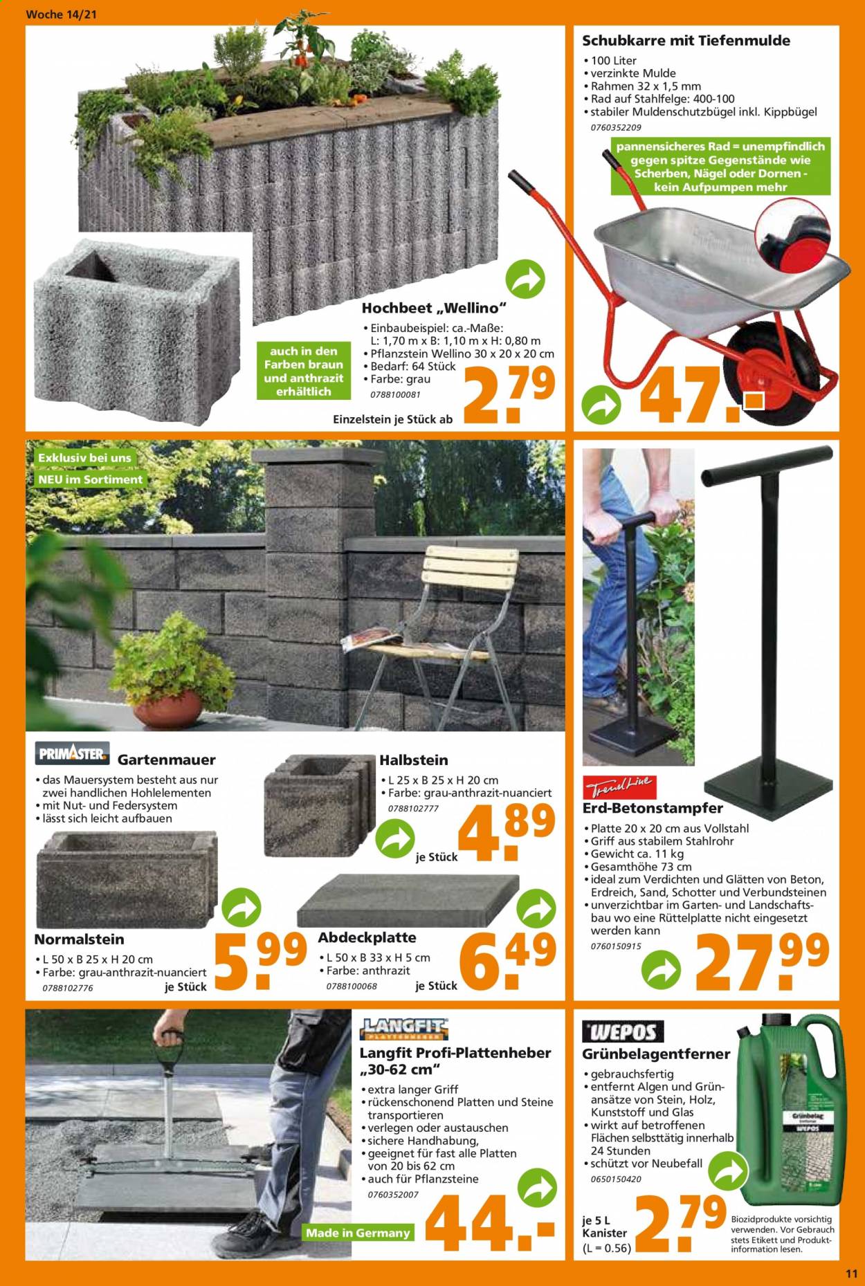 Globus Baumarkt Prospekte  - 6.04.2021 - 10.04.2021. Seite 11