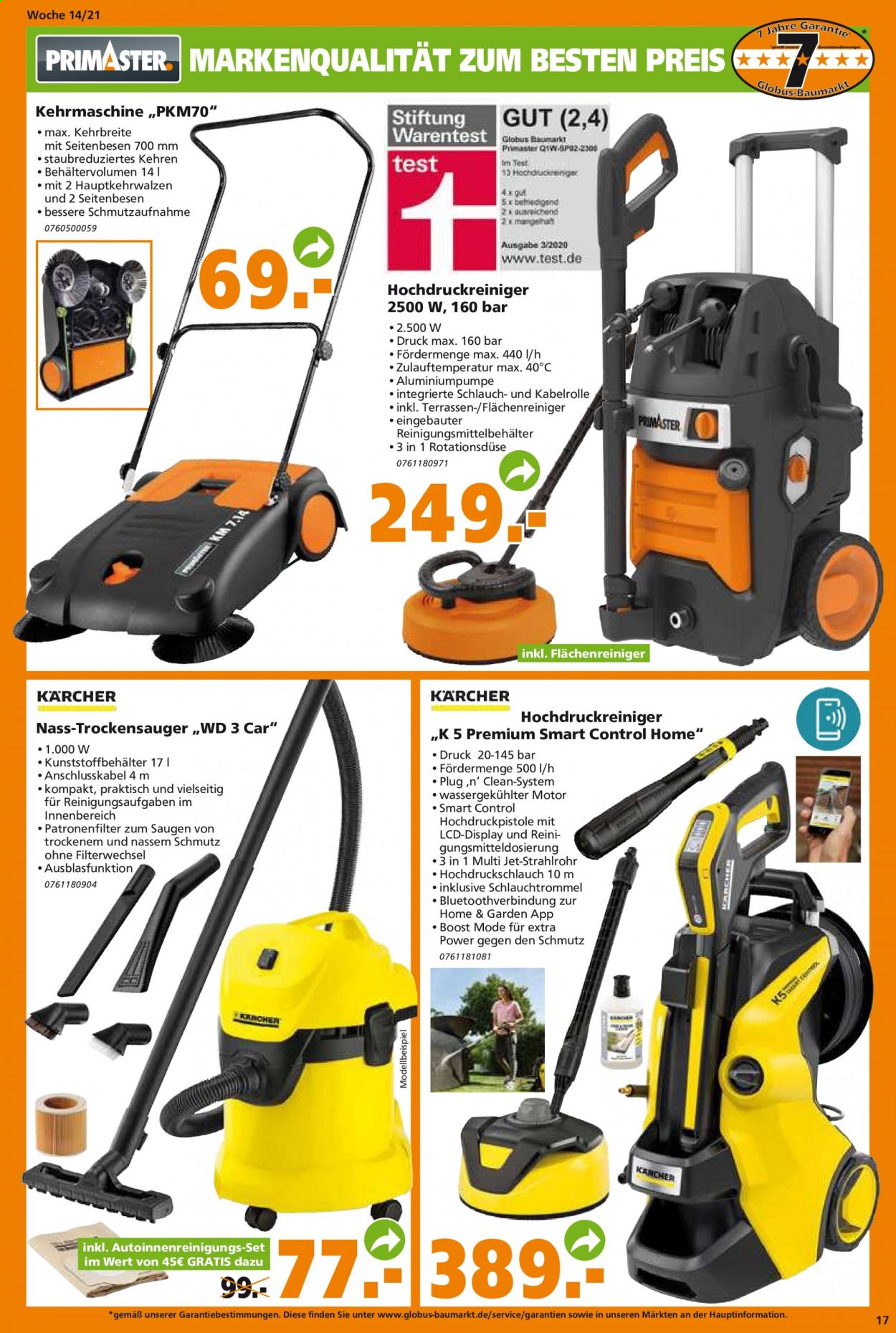 Globus Baumarkt Prospekte  - 6.04.2021 - 10.04.2021. Seite 17