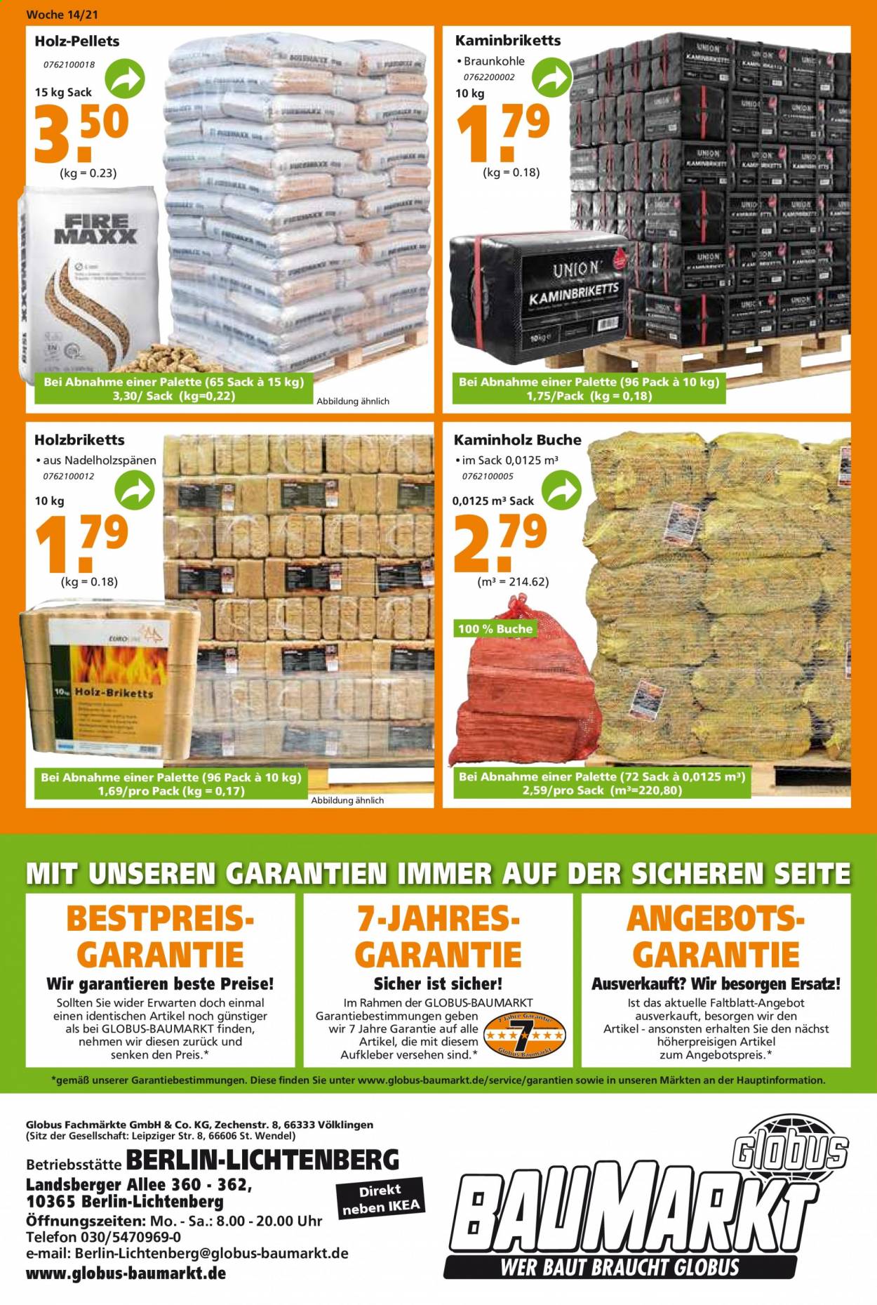 Globus Baumarkt Prospekte  - 6.04.2021 - 10.04.2021. Seite 24