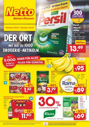 Prospekte Netto Marken-Discount - 6.4.2021 - 10.4.2021.