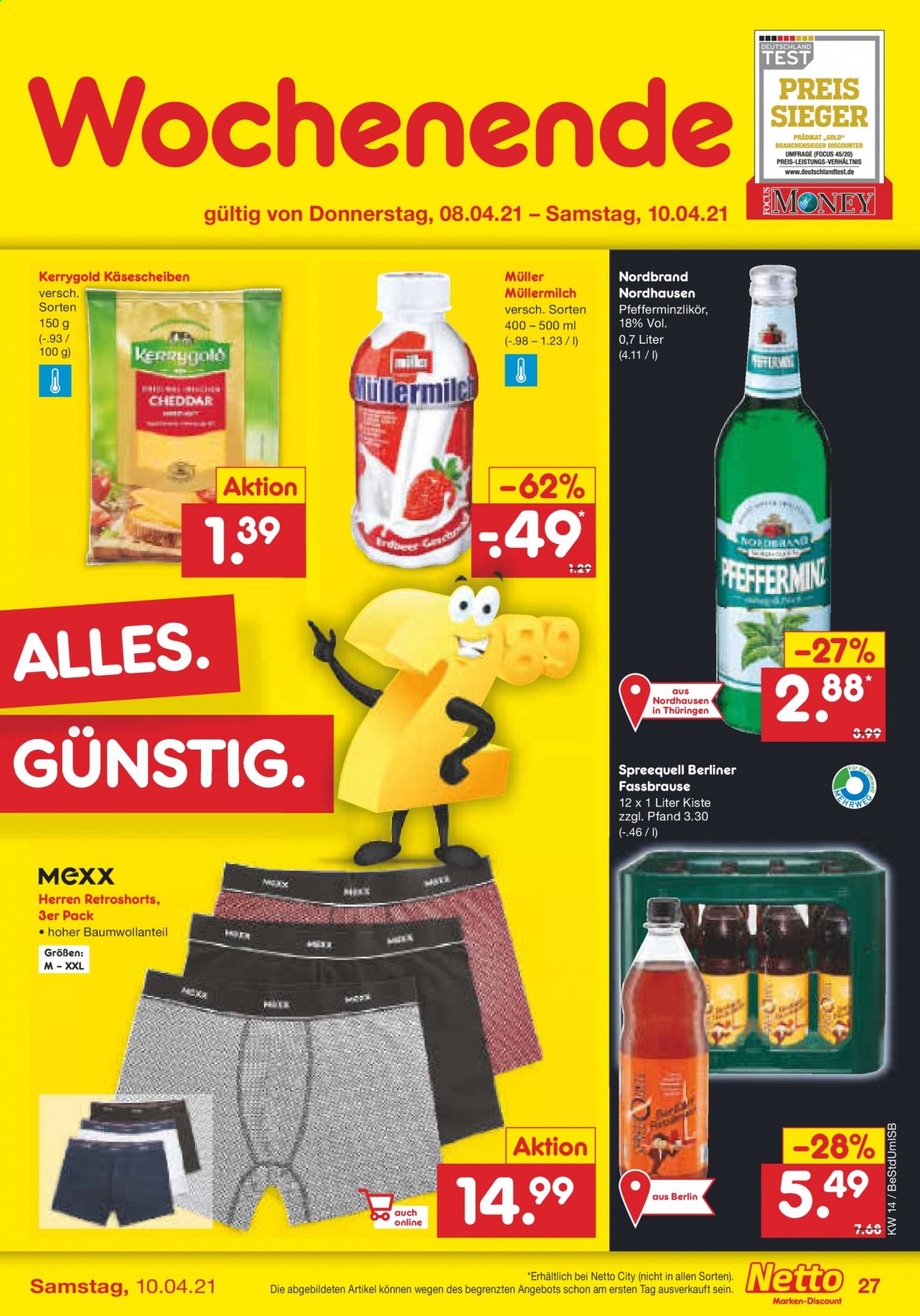 Netto Marken-Discount Prospekte  - 6.04.2021 - 10.04.2021. Seite 27