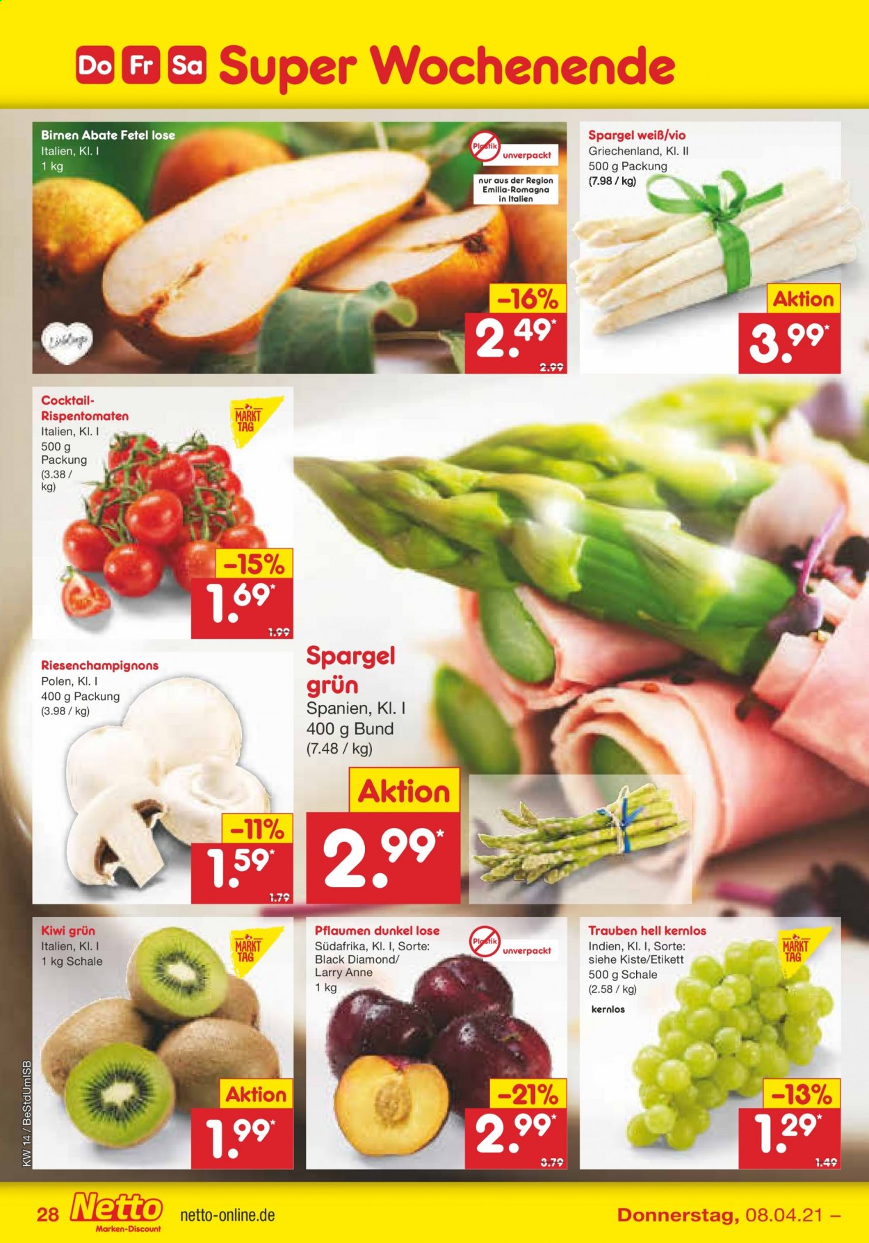 Netto Marken-Discount Prospekte  - 6.04.2021 - 10.04.2021. Seite 28