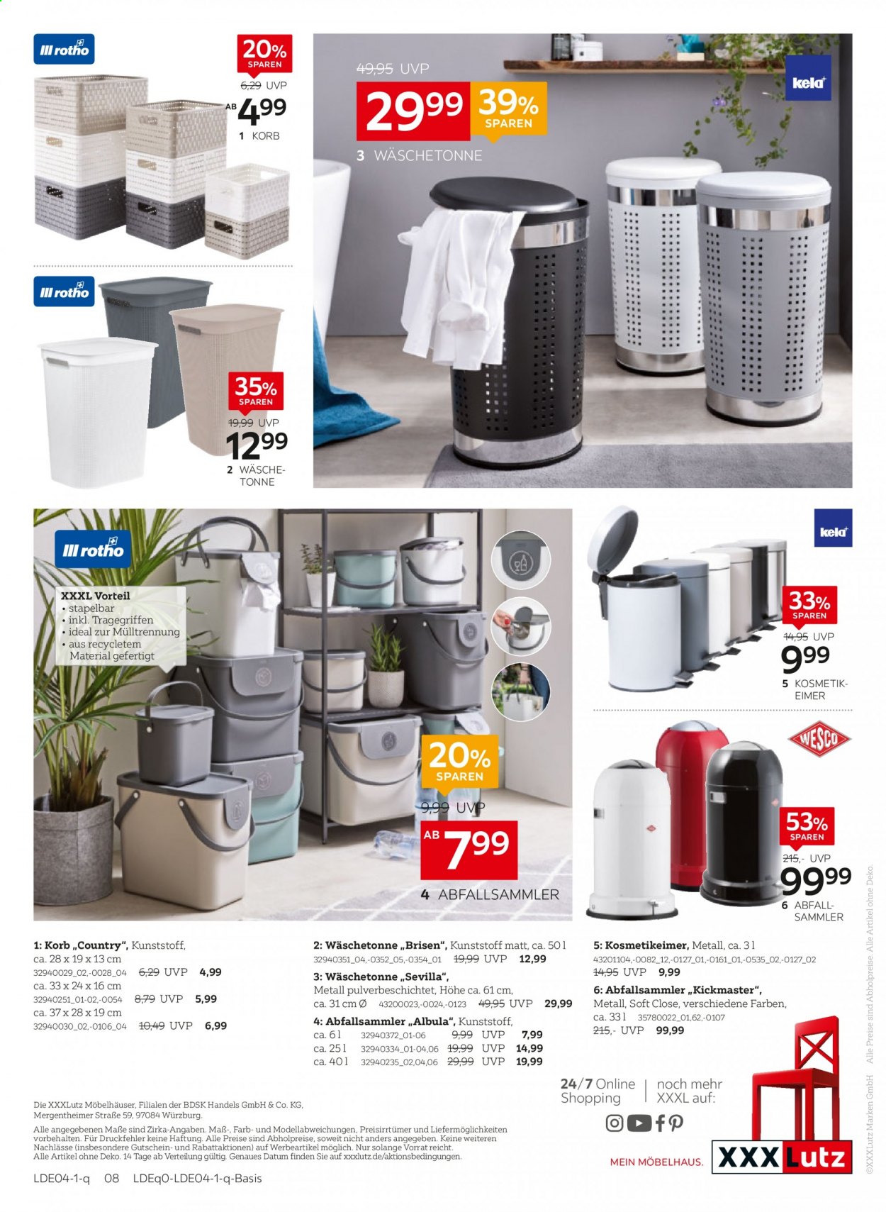 XXXLutz Prospekte  - 5.04.2021 - 11.04.2021. Seite 8