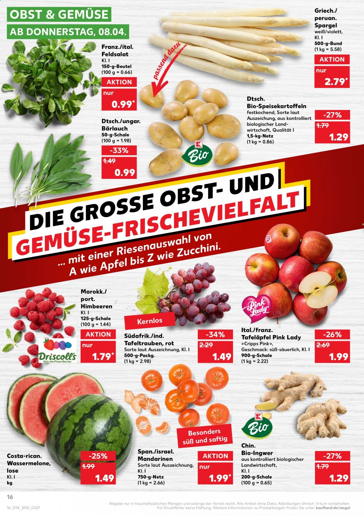 Kaufland Prospekte  - 8.04.2021 - 14.04.2021. Seite 16
