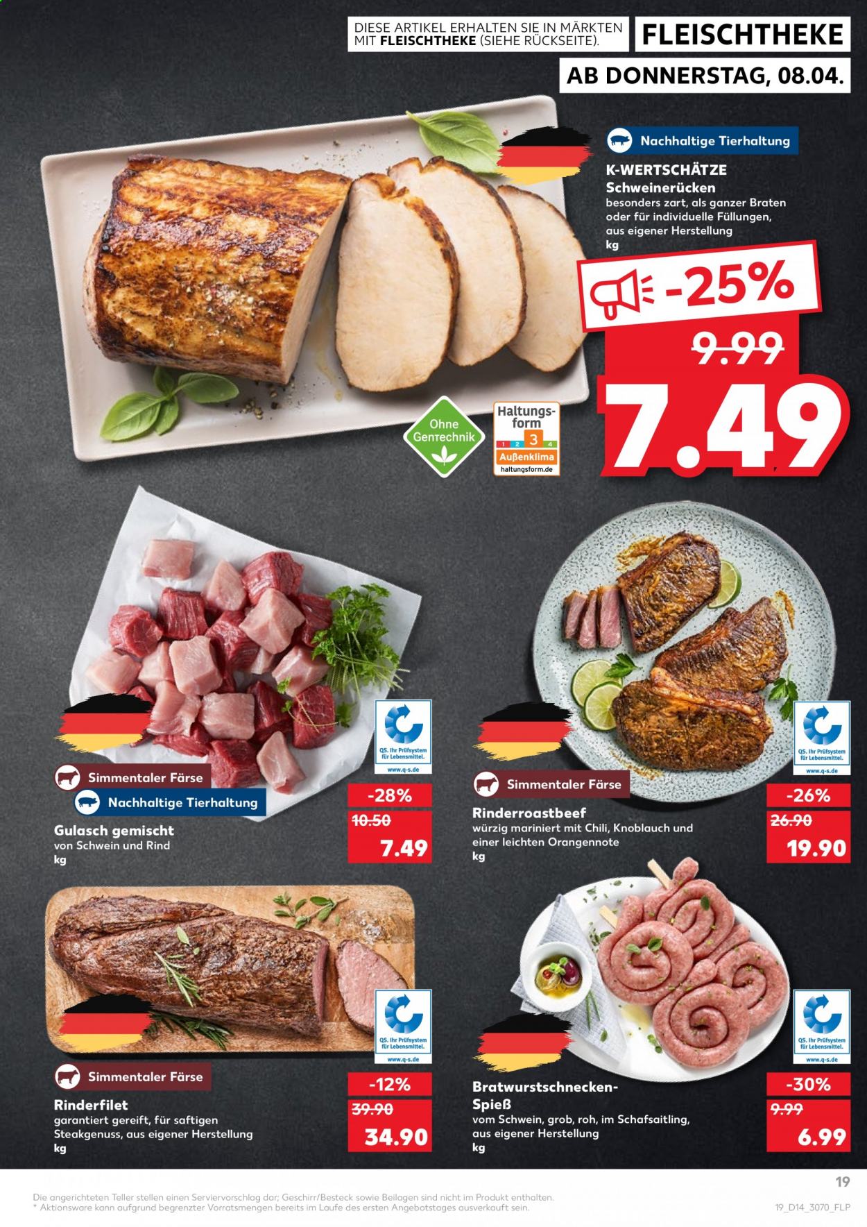 Kaufland Prospekte  - 8.04.2021 - 14.04.2021. Seite 19
