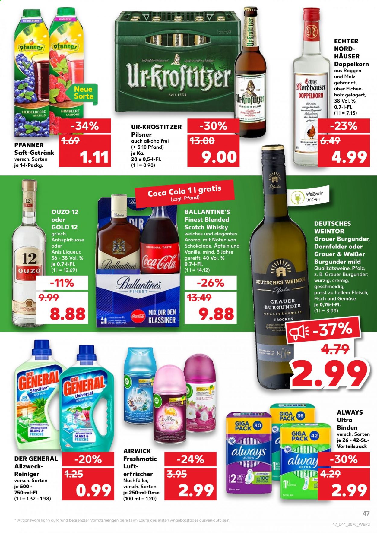 Kaufland Prospekte  - 8.04.2021 - 14.04.2021. Seite 47
