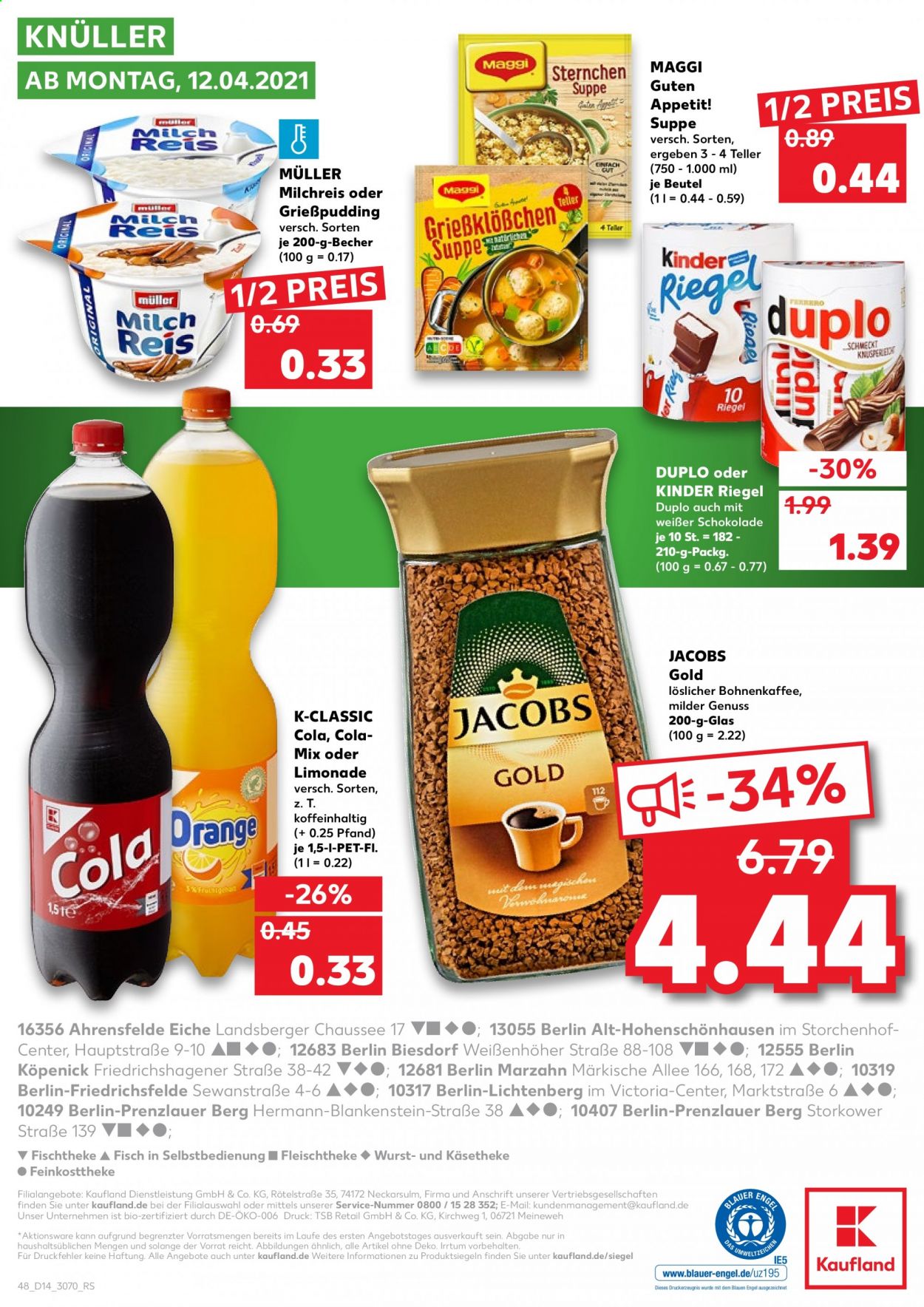 Kaufland Prospekte  - 8.04.2021 - 14.04.2021. Seite 48