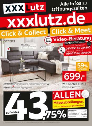 Prospekte XXXLutz - 5.4.2021 - 11.4.2021.