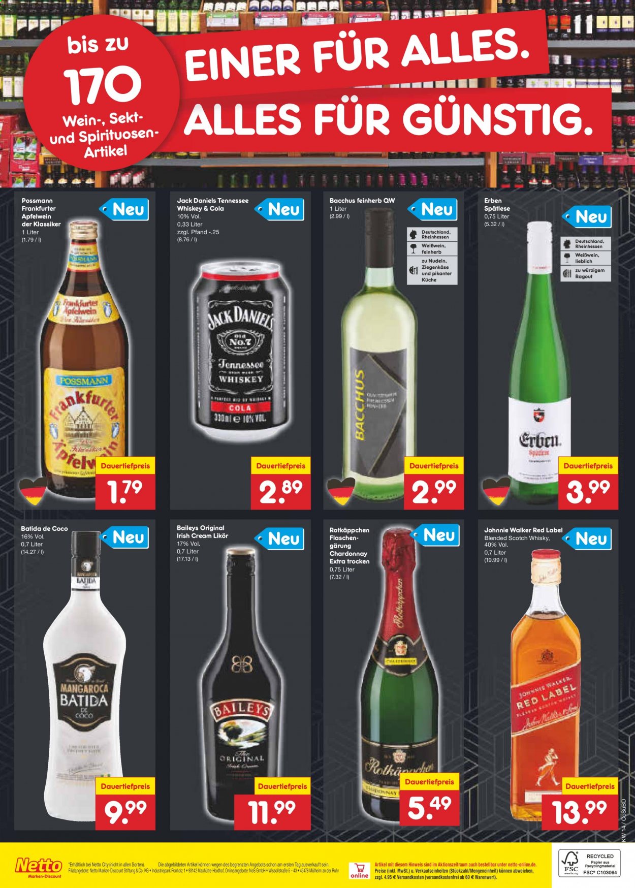 Netto Marken-Discount Prospekte  - 6.04.2021 - 10.04.2021. Seite 2