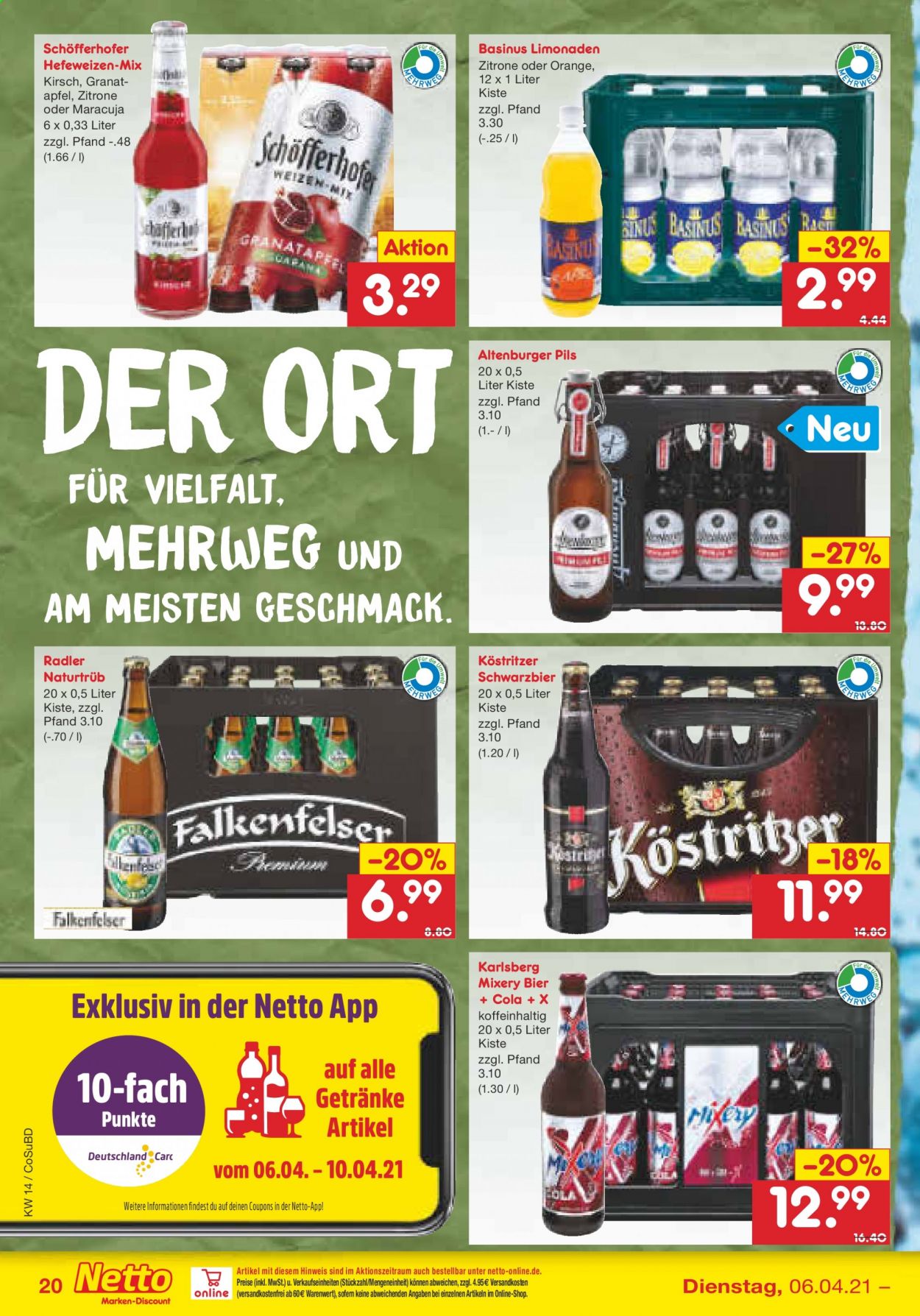 Netto Marken-Discount Prospekte  - 6.04.2021 - 10.04.2021. Seite 22