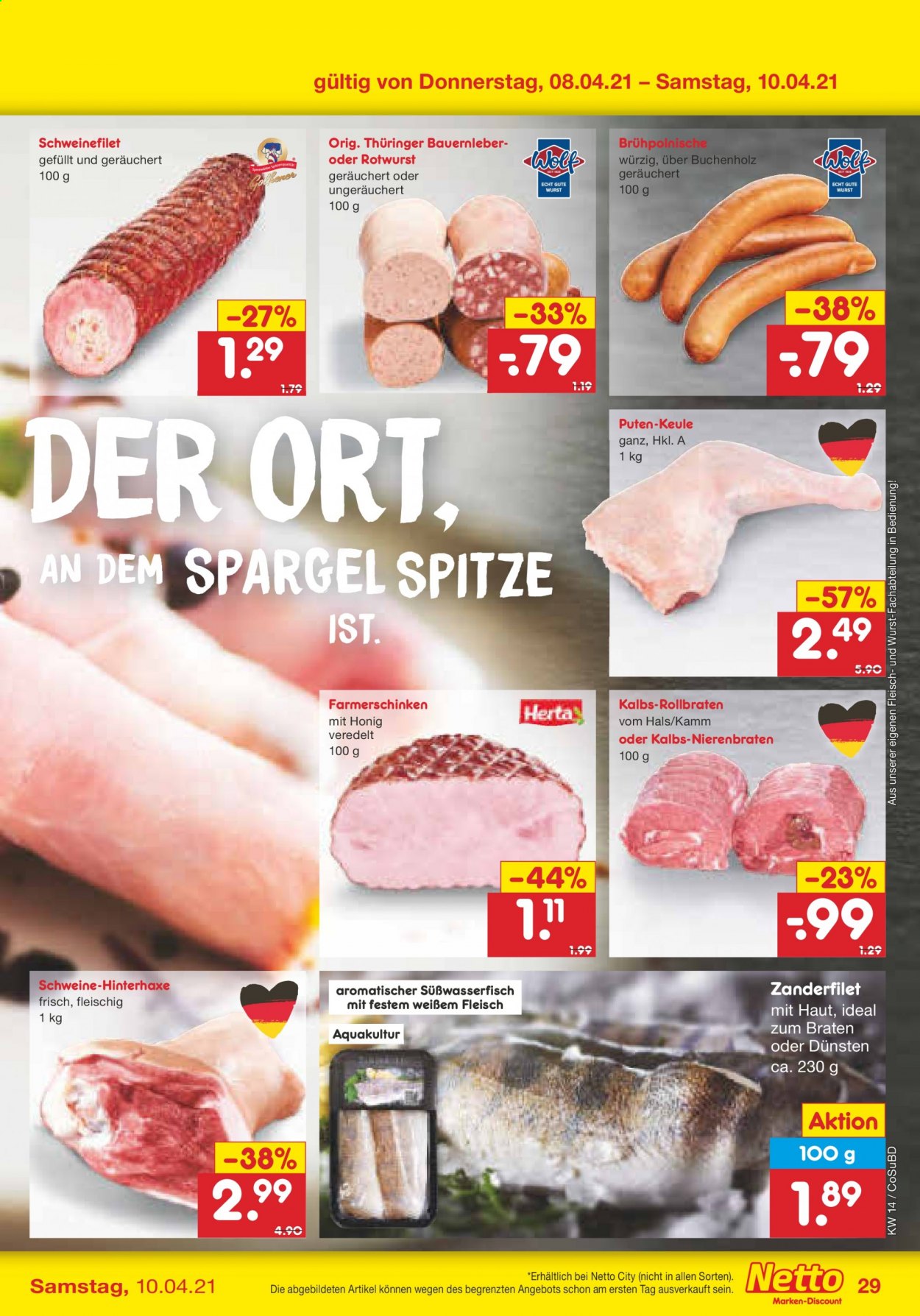Netto Marken-Discount Prospekte  - 6.04.2021 - 10.04.2021. Seite 31