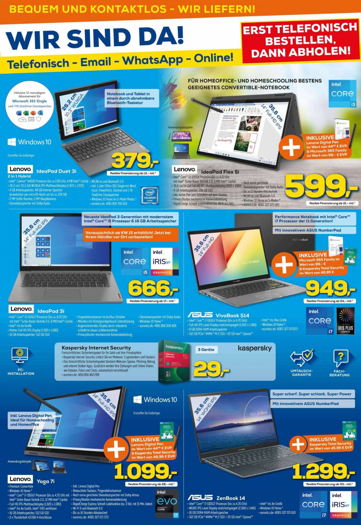 Euronics Prospekte  - 31.03.2021 - 11.04.2021. Seite 3