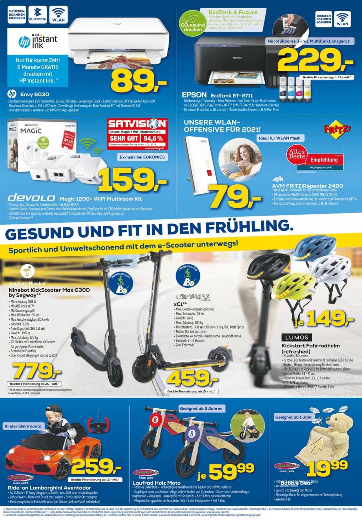 Euronics Prospekte  - 31.03.2021 - 11.04.2021. Seite 9