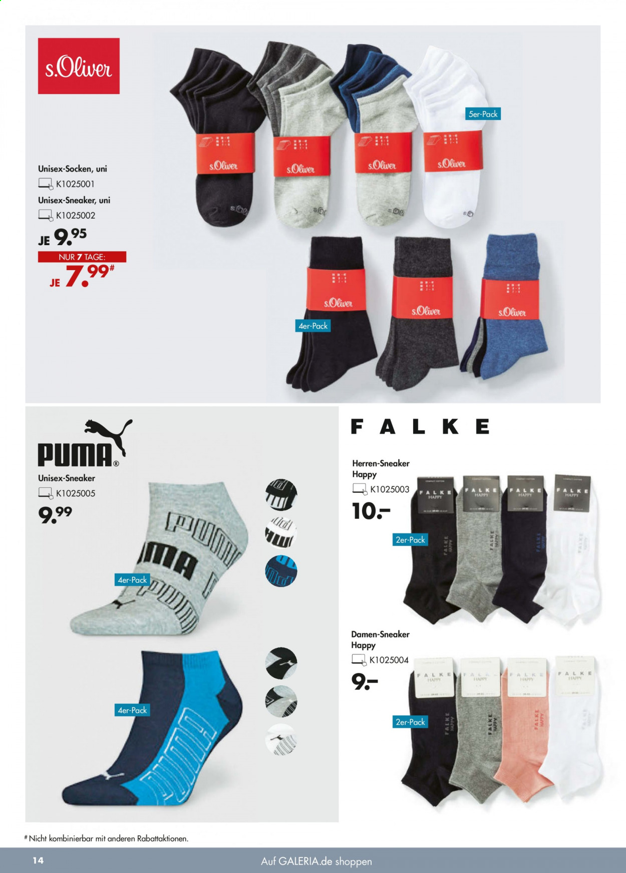 GALERIA Karstadt Kaufhof Prospekte  - 7.04.2021 - 13.04.2021. Seite 14