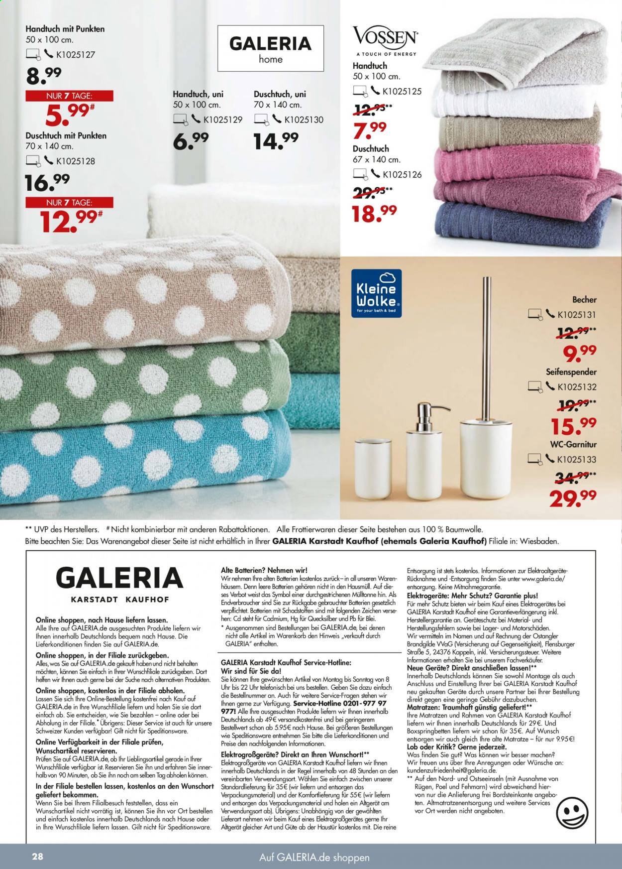 GALERIA Karstadt Kaufhof Prospekte  - 7.04.2021 - 13.04.2021. Seite 28
