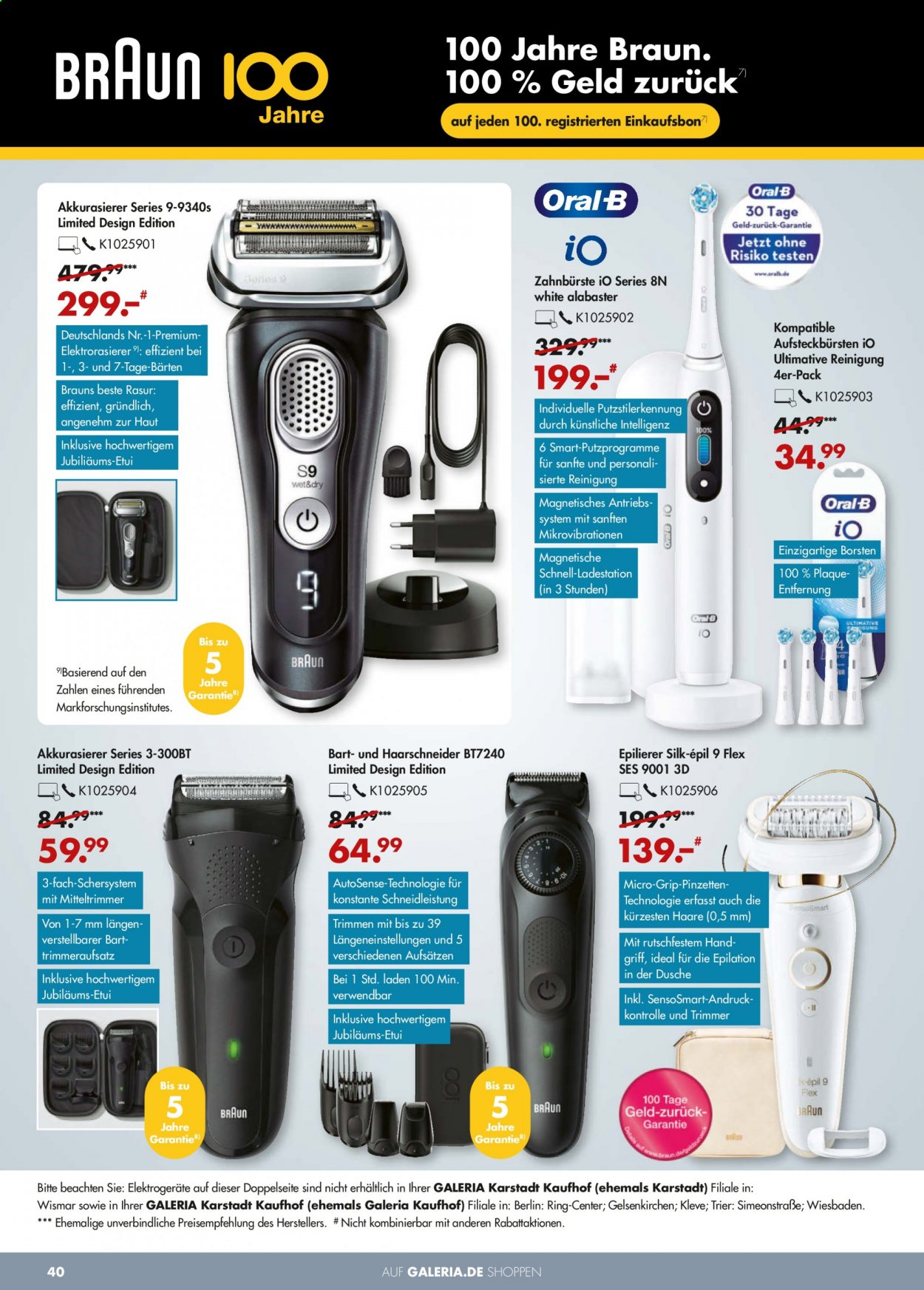 GALERIA Karstadt Kaufhof Prospekte  - 7.04.2021 - 13.04.2021. Seite 40