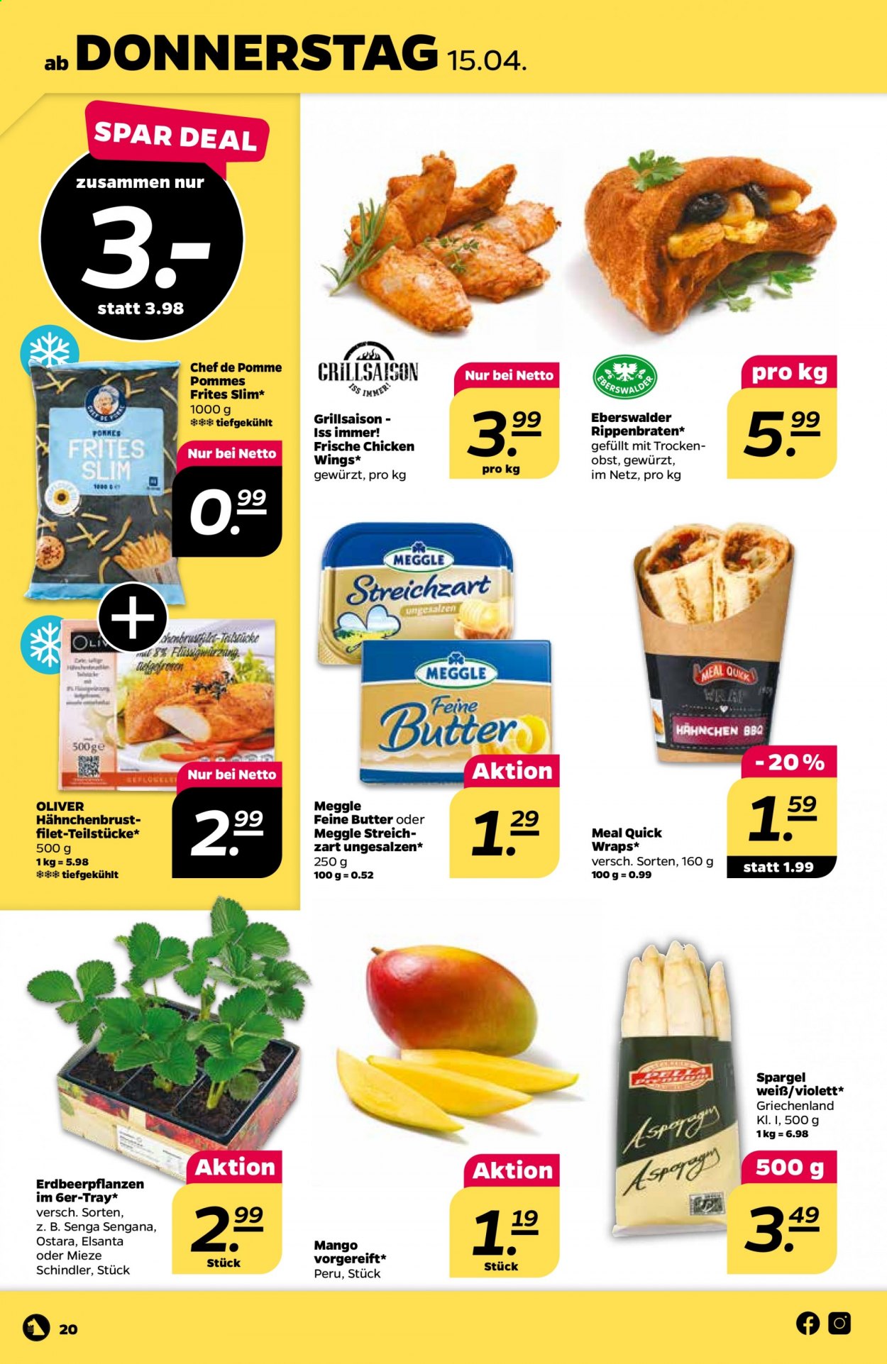 Netto Prospekte  - 12.04.2021 - 17.04.2021. Seite 20