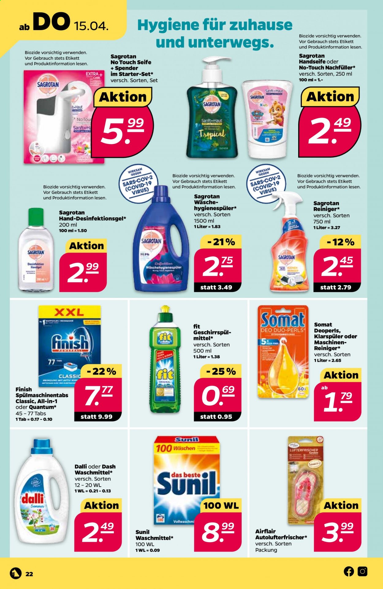 Netto Prospekte  - 12.04.2021 - 17.04.2021. Seite 22