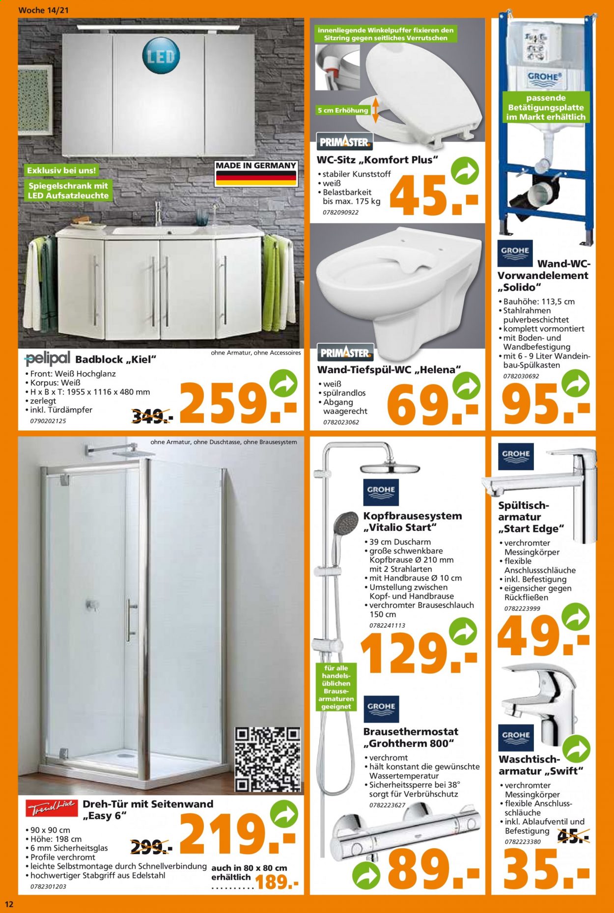 Globus Baumarkt Prospekte  - 6.04.2021 - 13.04.2021. Seite 12