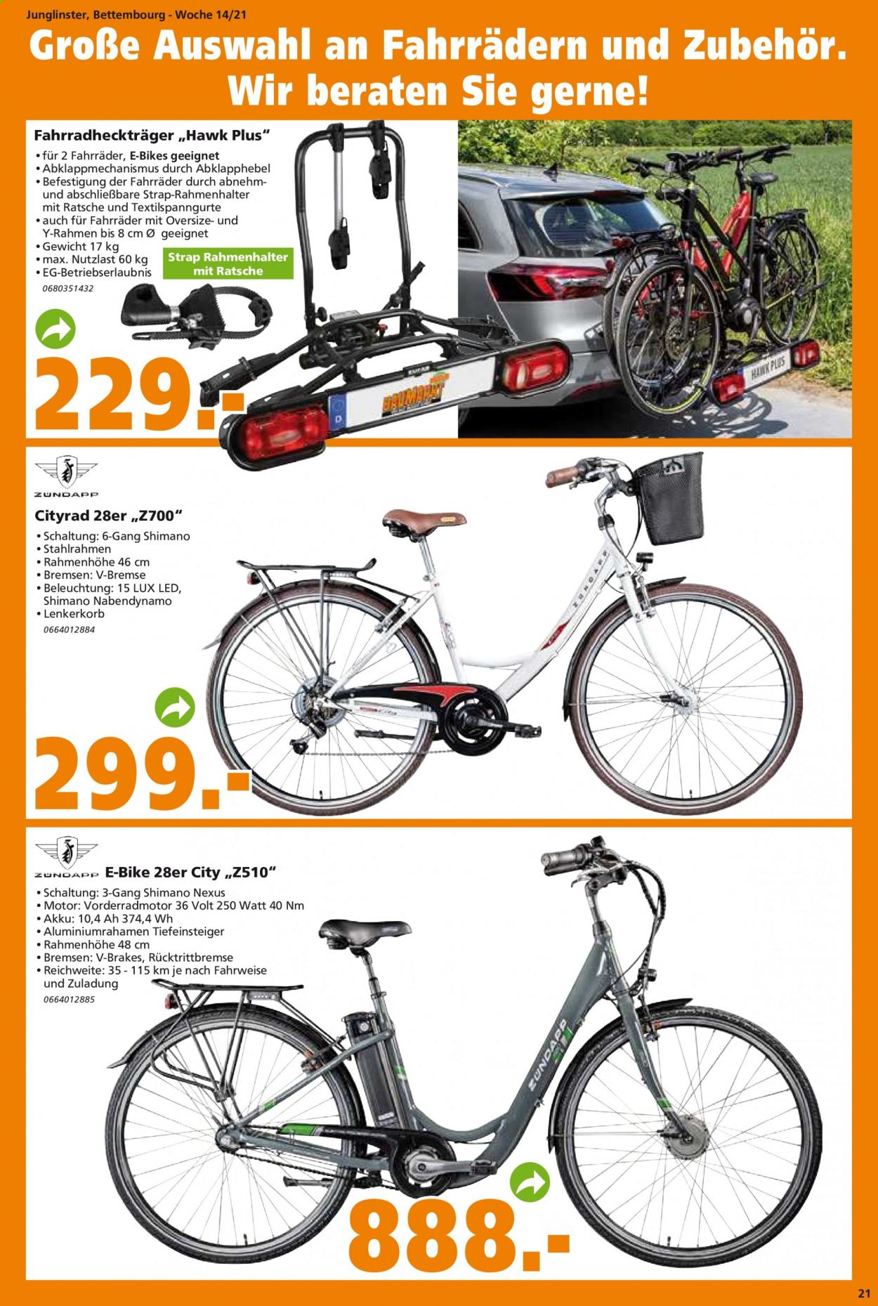 Globus Baumarkt Prospekte  - 6.04.2021 - 13.04.2021. Seite 21