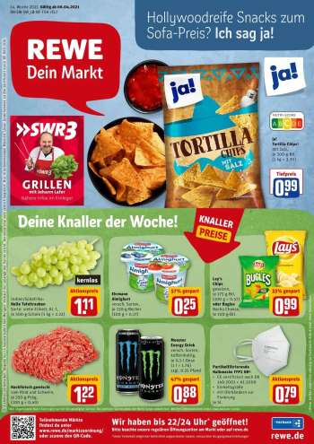 Prospekte REWE - 6.4.2021 - 10.4.2021.