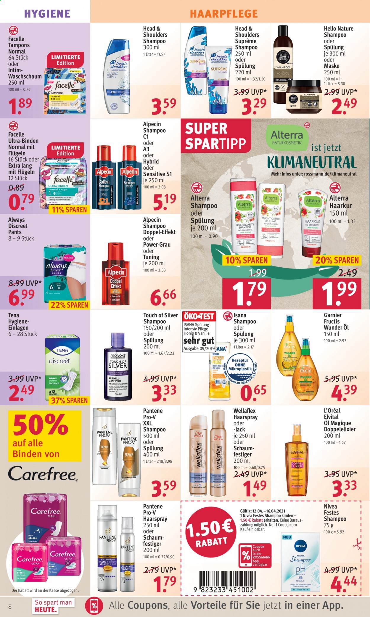 Rossmann Prospekte  - 10.04.2021 - 24.04.2021. Seite 8