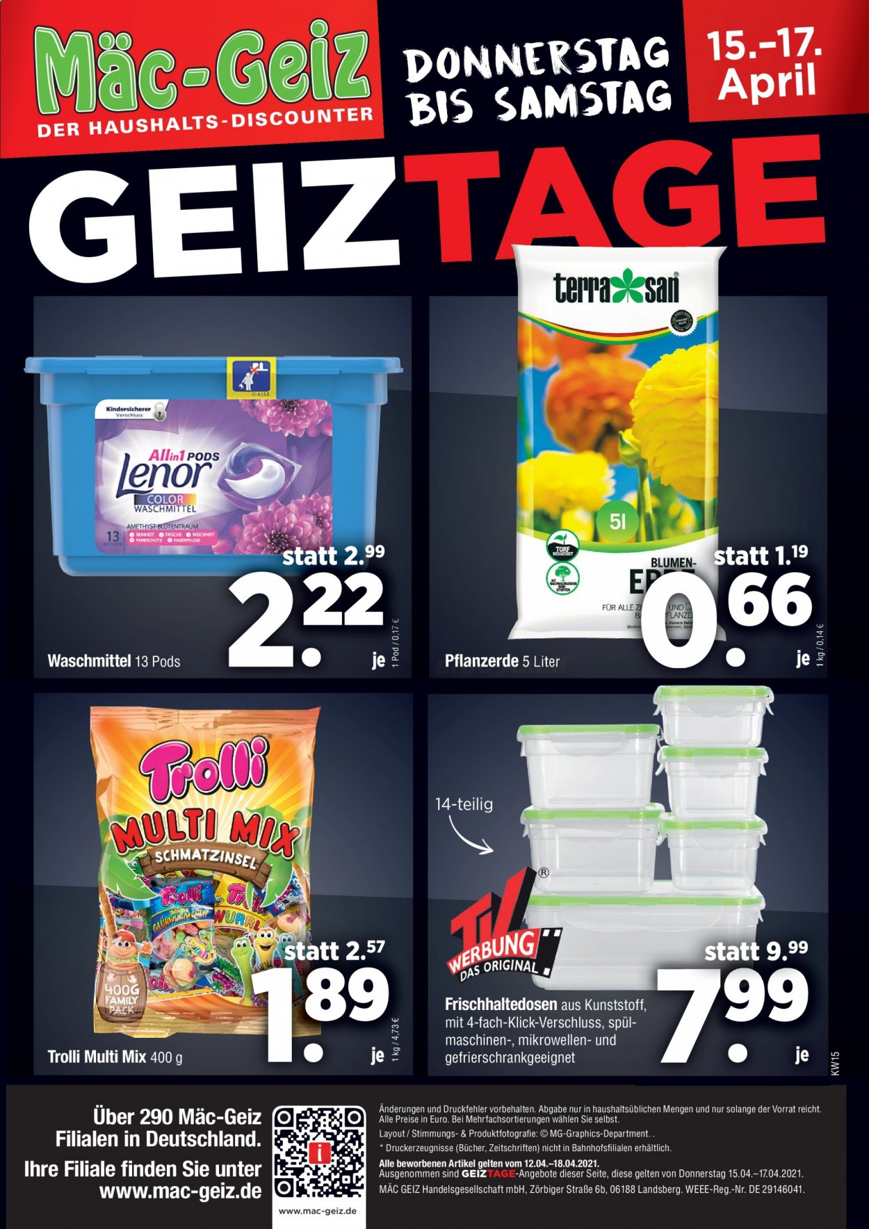 Mäc-Geiz Prospekte  - 12.04.2021 - 17.04.2021. Seite 7