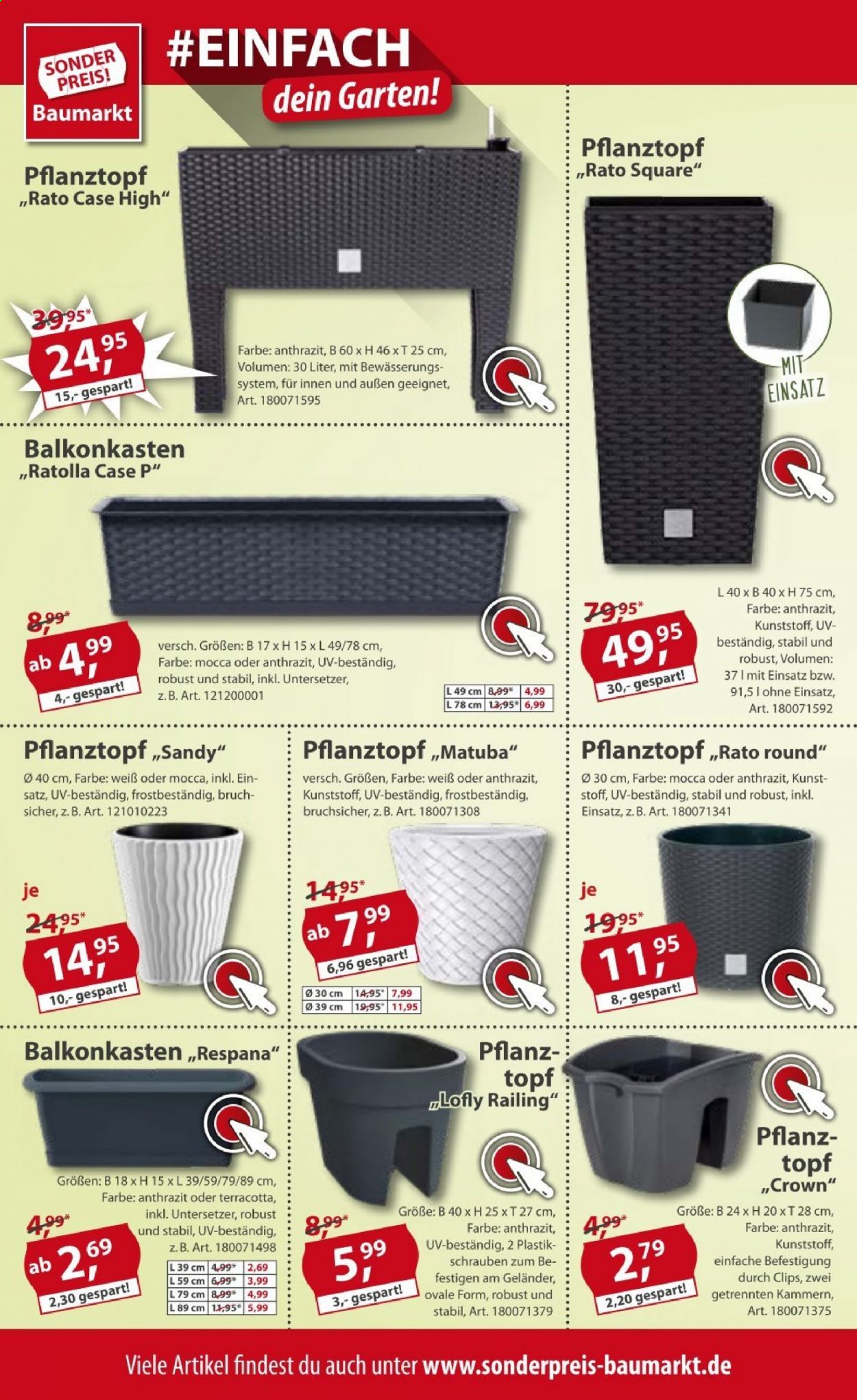 Sonderpreis-Baumarkt Prospekte  - 10.04.2021 - 16.04.2021. Seite 6