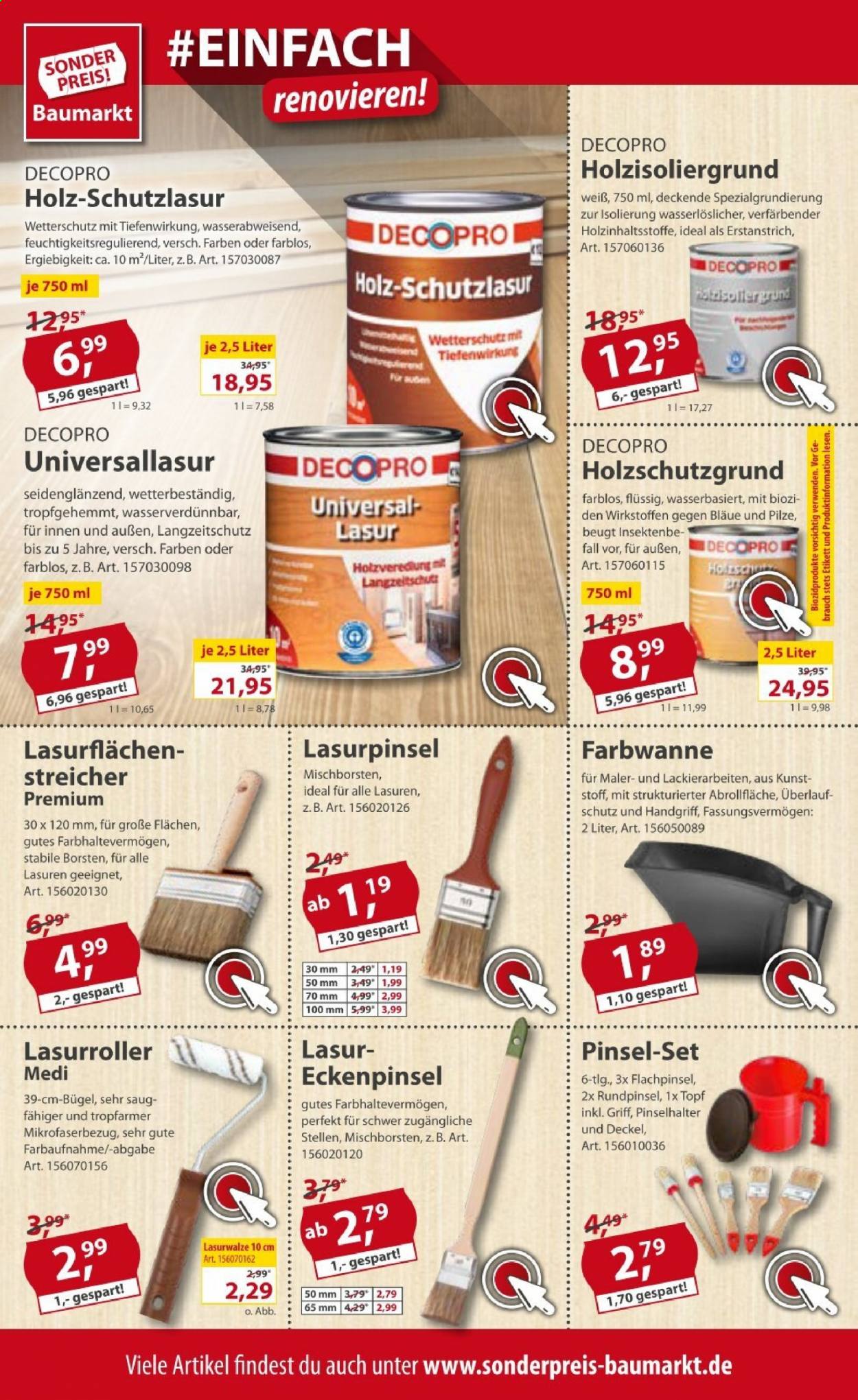 Sonderpreis-Baumarkt Prospekte  - 10.04.2021 - 16.04.2021. Seite 18