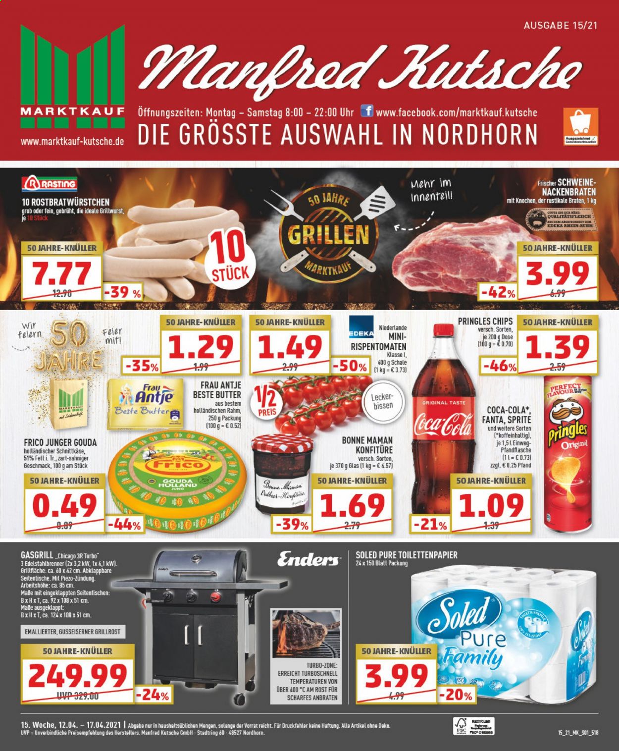 Marktkauf Prospekte  - 12.04.2021 - 17.04.2021. Seite 1