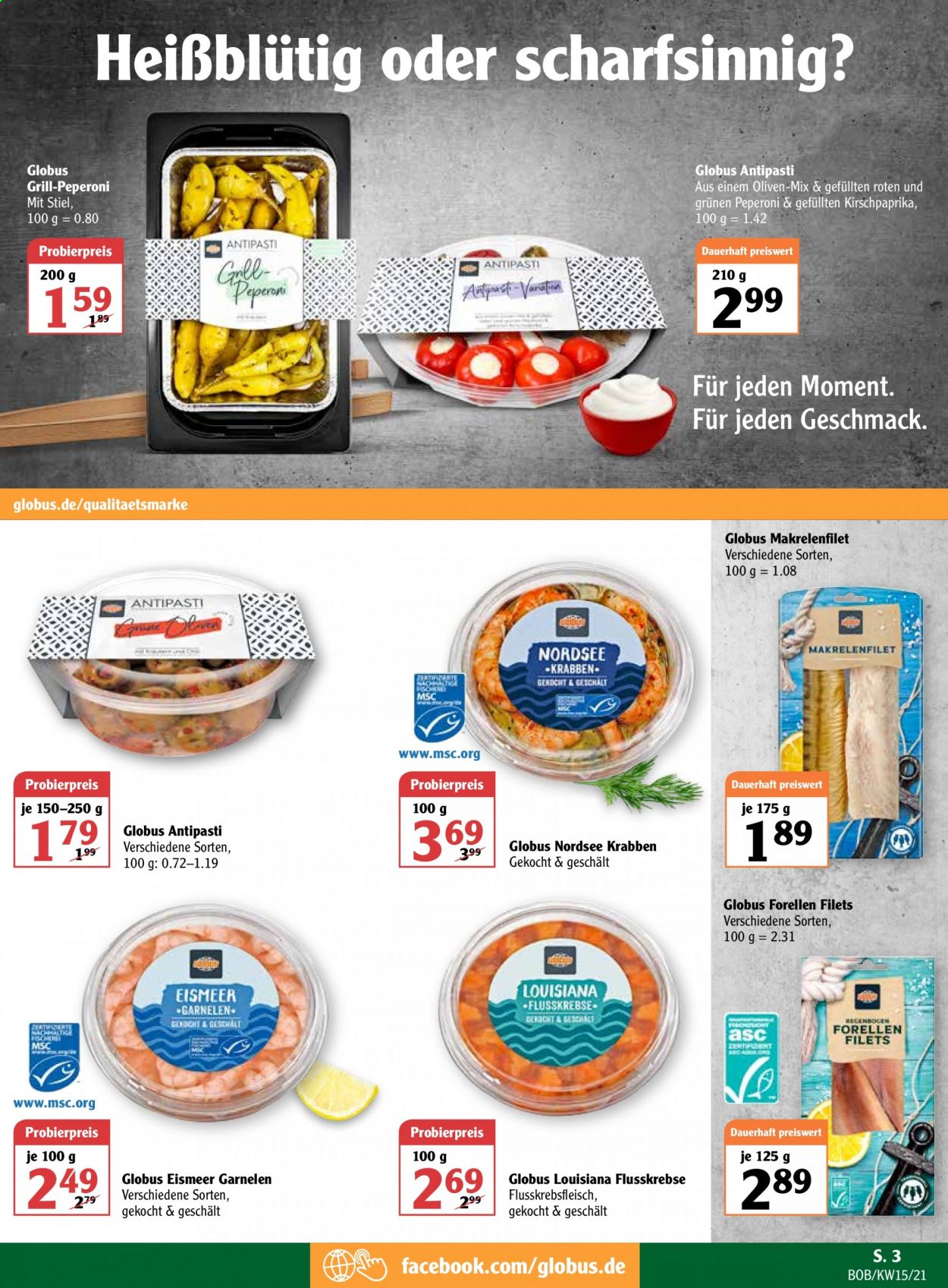 Globus Prospekte  - 12.04.2021 - 17.04.2021. Seite 3