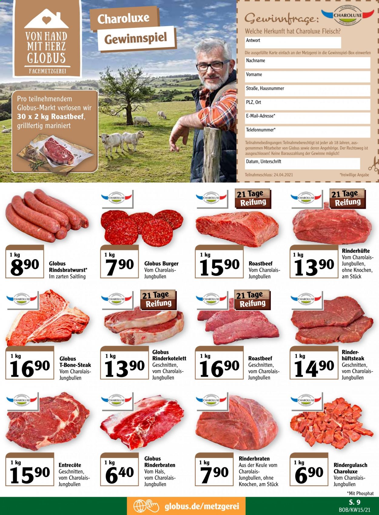 Globus Prospekte  - 12.04.2021 - 17.04.2021. Seite 9