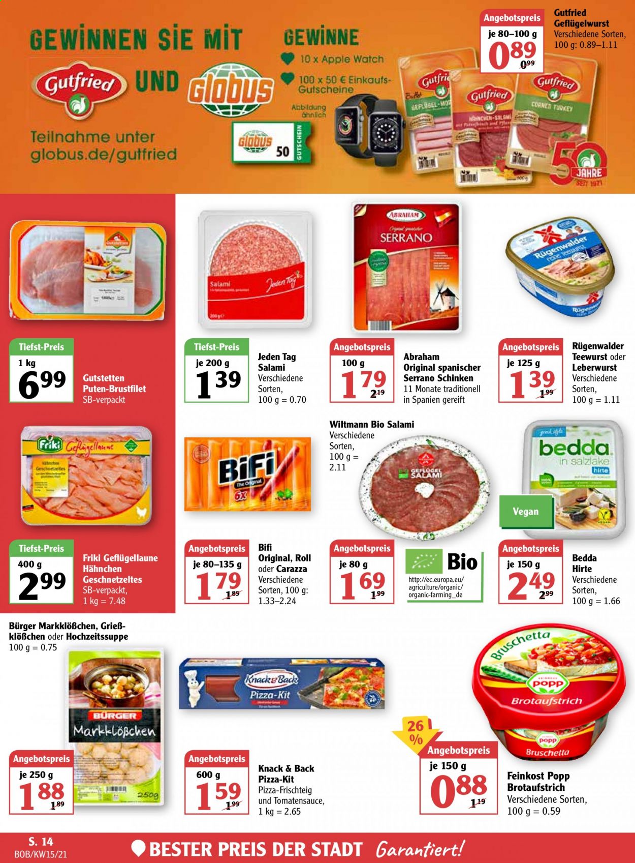 Globus Prospekte  - 12.04.2021 - 17.04.2021. Seite 14
