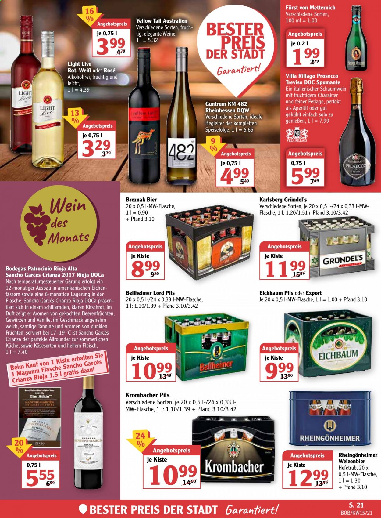 Globus Prospekte  - 12.04.2021 - 17.04.2021. Seite 21