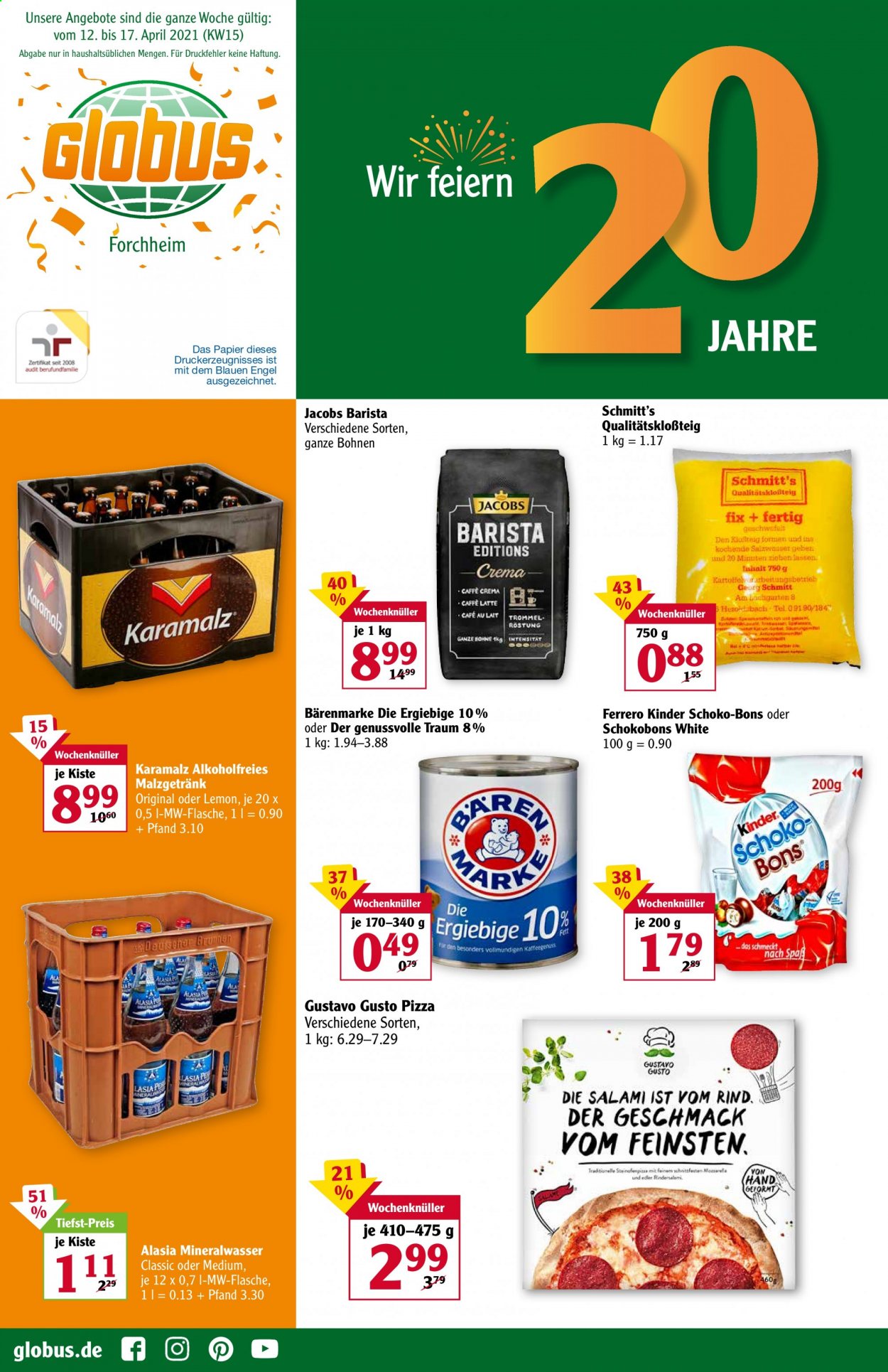 Globus Prospekte  - 12.04.2021 - 17.04.2021. Seite 1