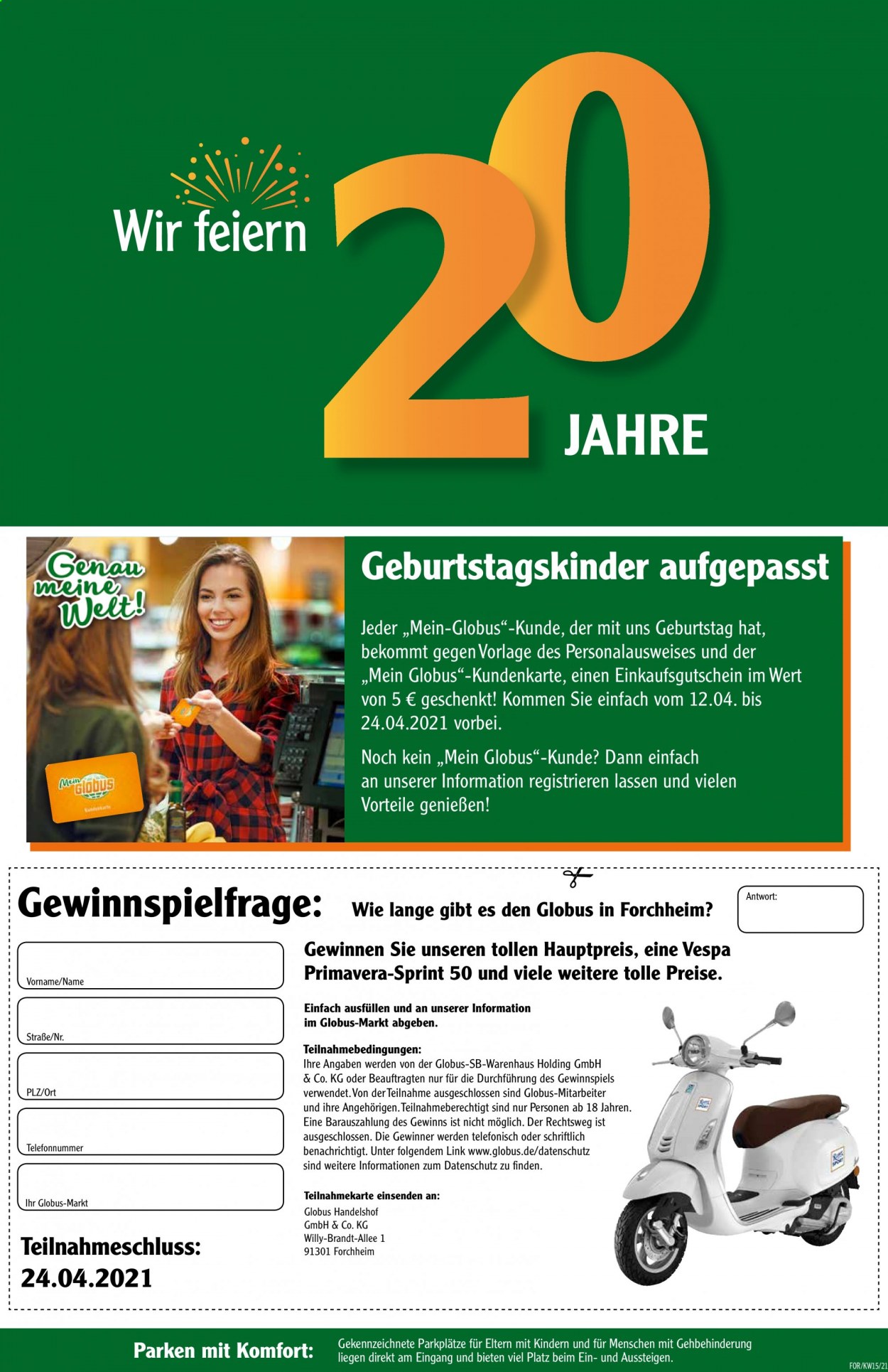Globus Prospekte  - 12.04.2021 - 17.04.2021. Seite 8