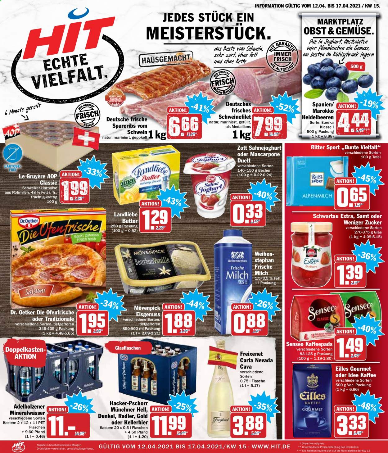Hit Prospekte  - 12.04.2021 - 17.04.2021. Seite 1