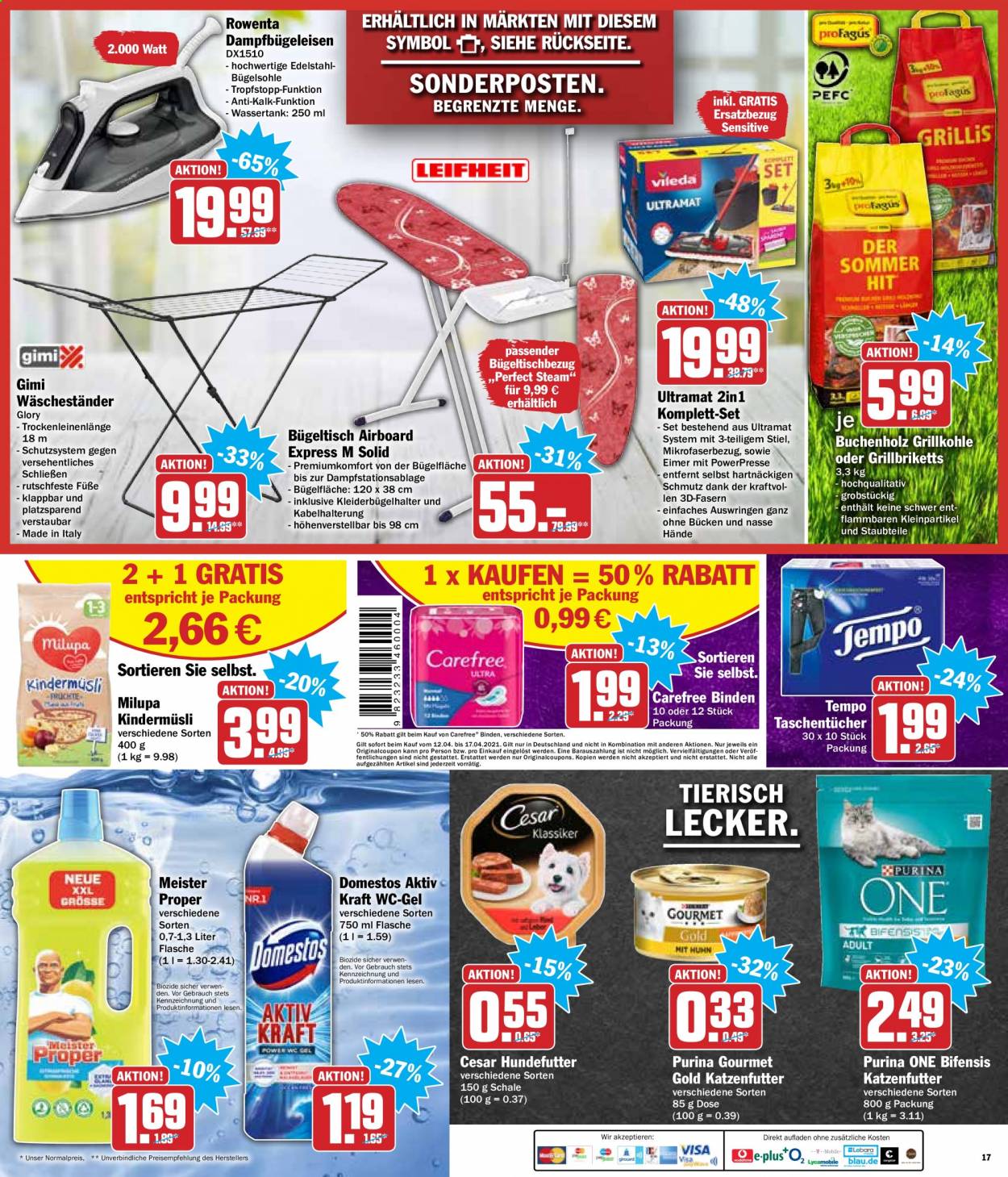 Hit Prospekte  - 12.04.2021 - 17.04.2021. Seite 17