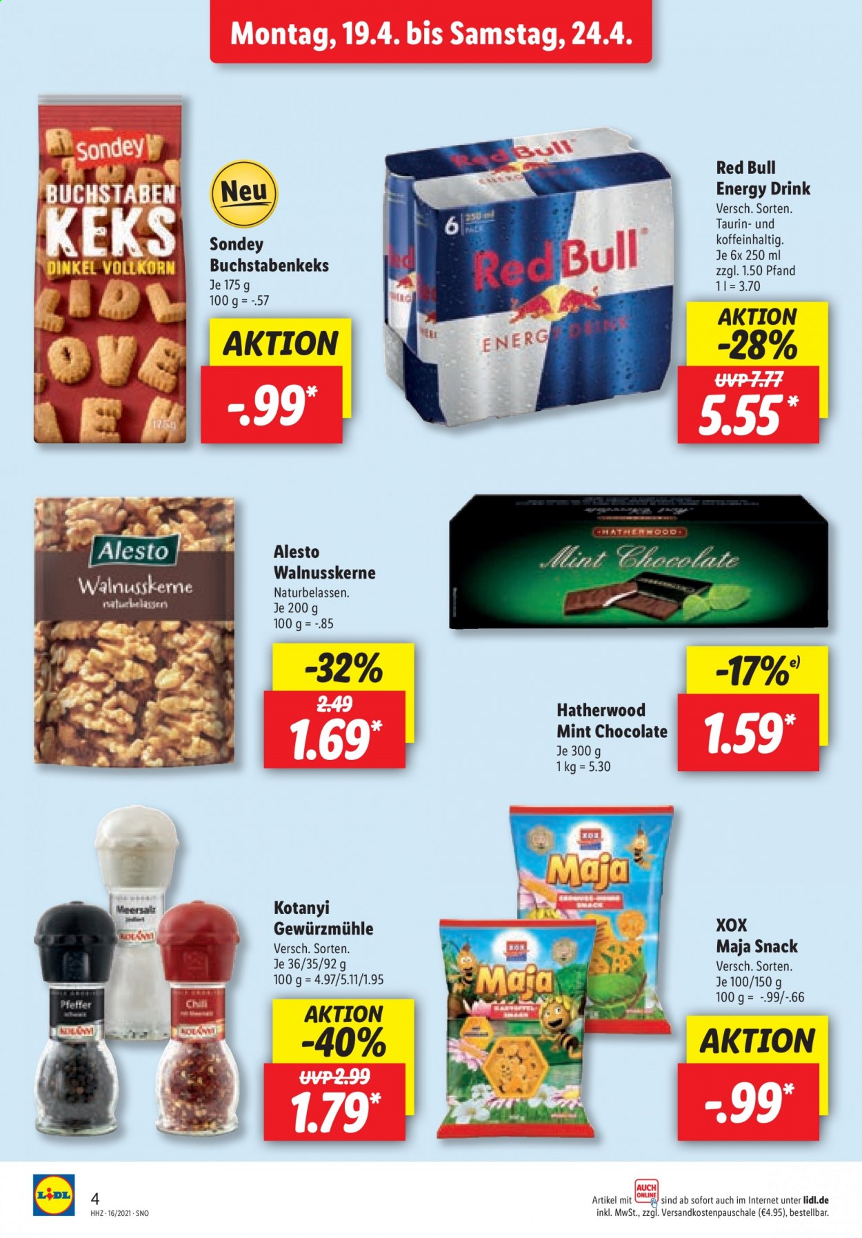 Lidl Prospekte  - 19.04.2021 - 24.04.2021. Seite 4