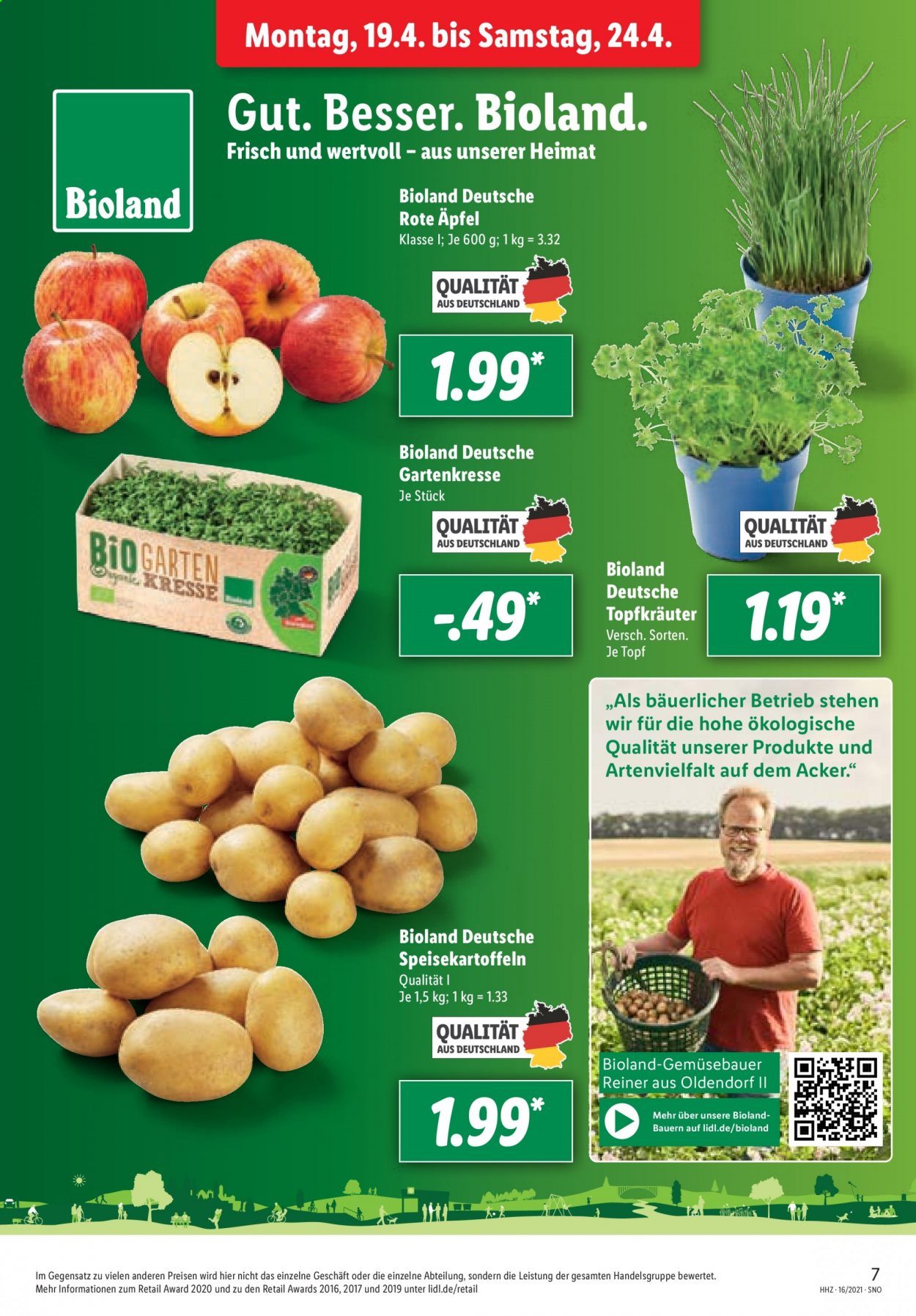 Lidl Prospekte  - 19.04.2021 - 24.04.2021. Seite 7