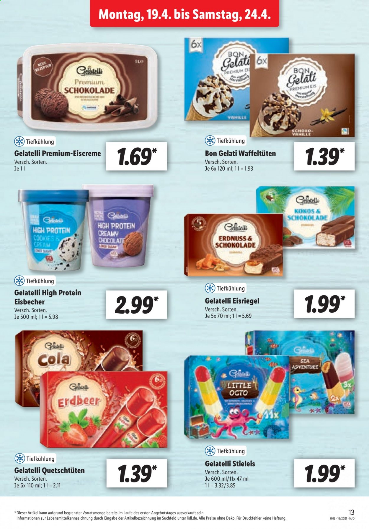 Lidl Prospekte  - 19.04.2021 - 24.04.2021. Seite 13