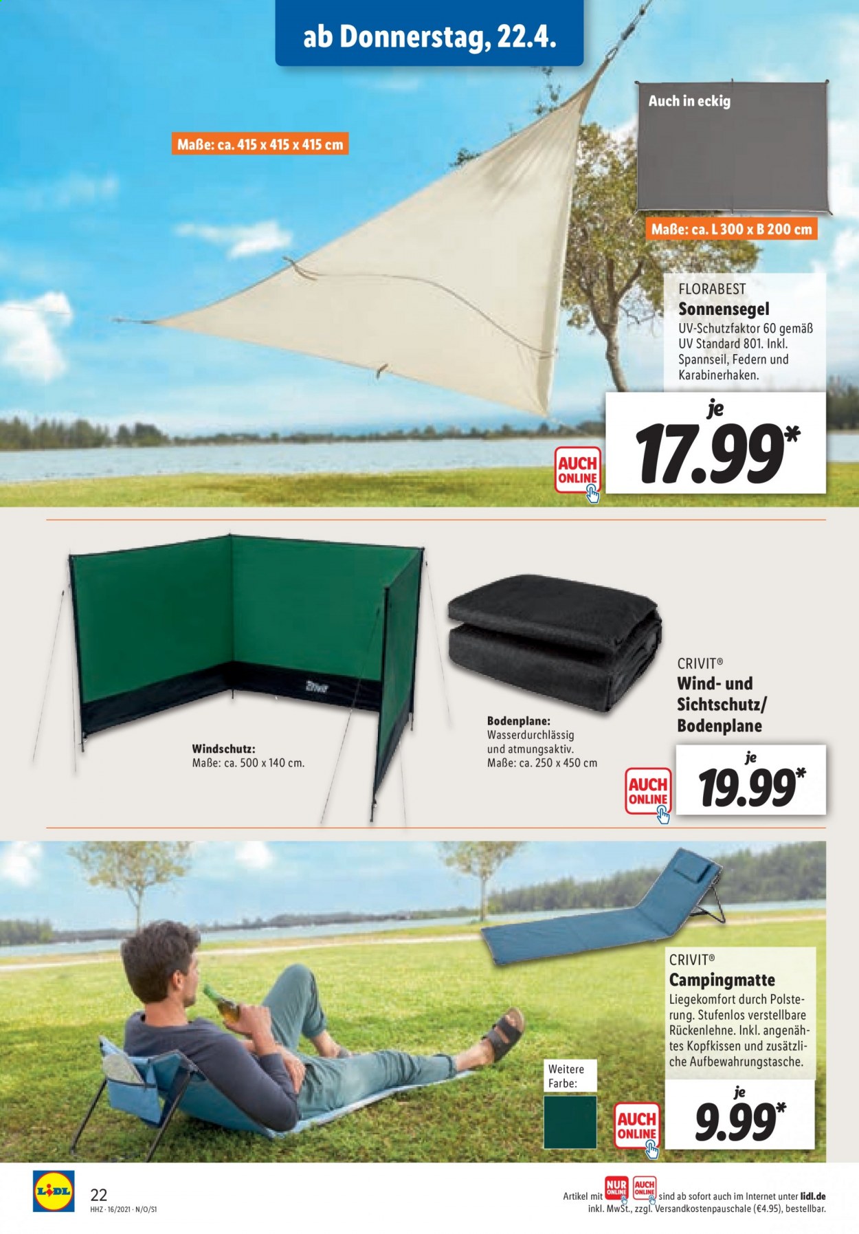 Lidl Prospekte  - 19.04.2021 - 24.04.2021. Seite 22