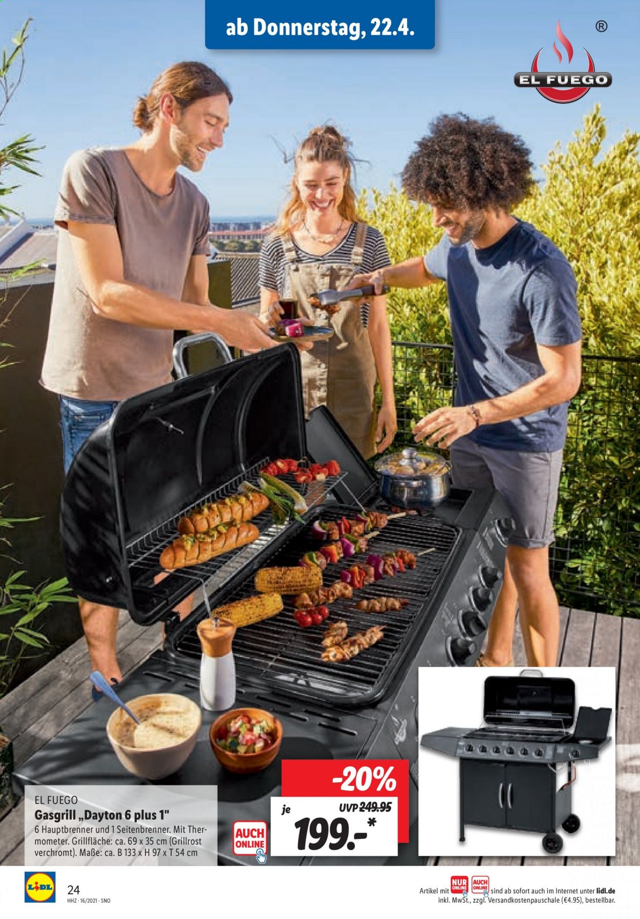 Lidl Prospekte  - 19.04.2021 - 24.04.2021. Seite 24