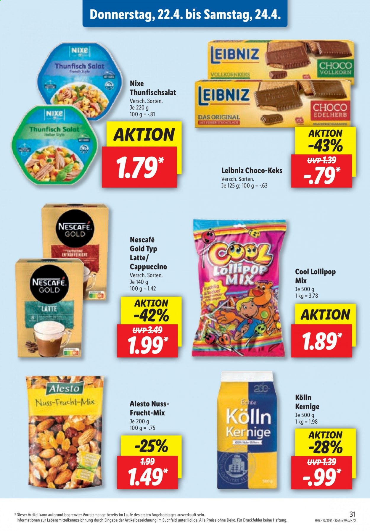 Lidl Prospekte  - 19.04.2021 - 24.04.2021. Seite 31