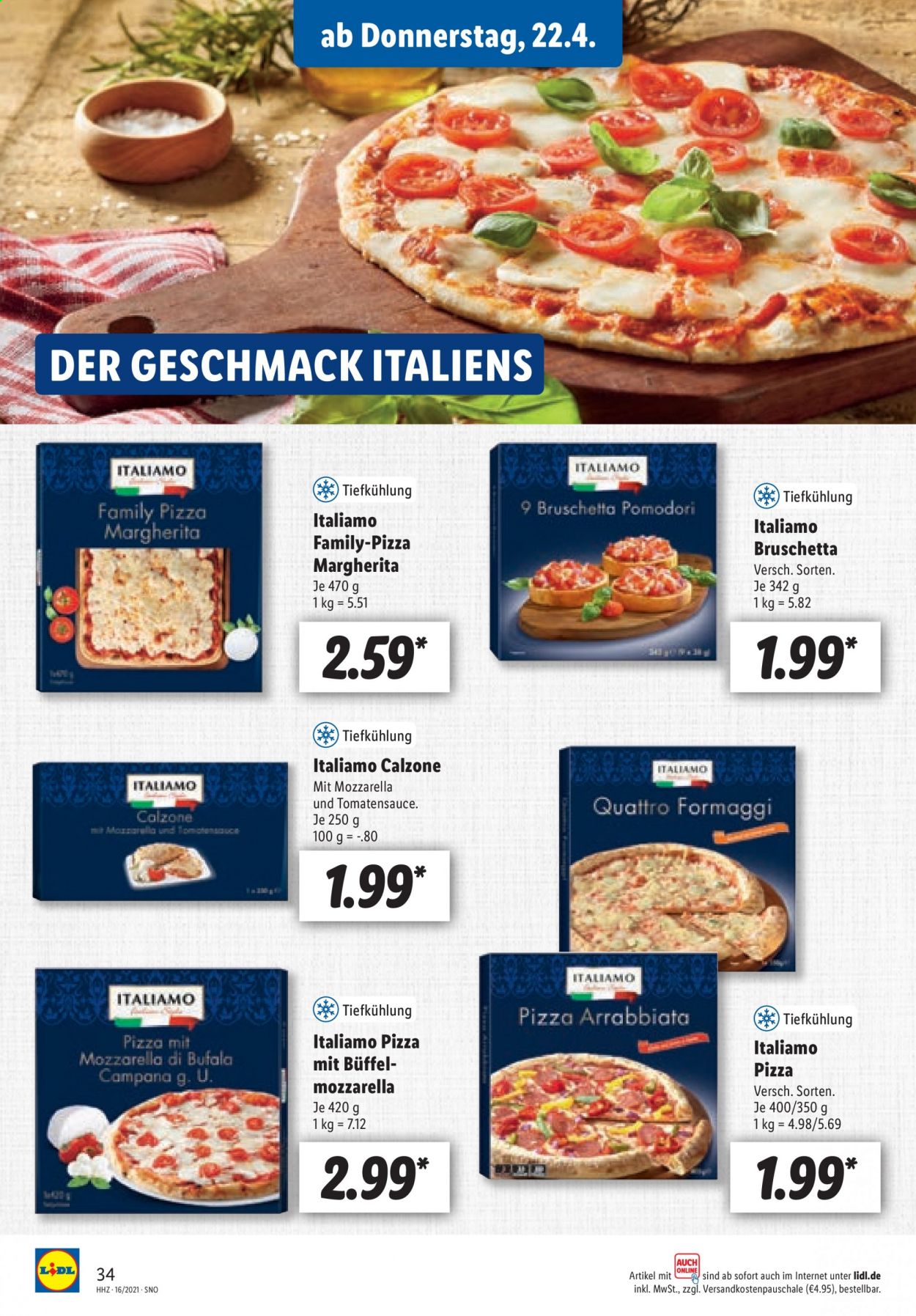 Lidl Prospekte  - 19.04.2021 - 24.04.2021. Seite 34